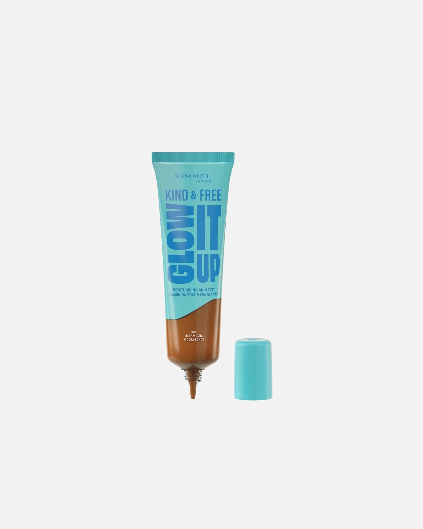 Fond de teint pour Unisexe Rimmel London Glow It Up Perfecteur de teint hydratant 504 Deep Mocha