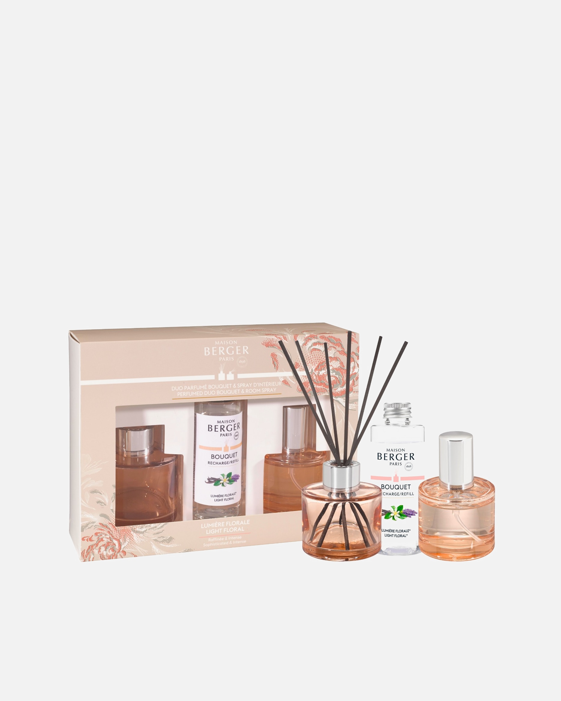Coffret de parfums d'ambiance pour Unisexe Maison Berger Duo Bouquet/Spray Ophelia 1 unité