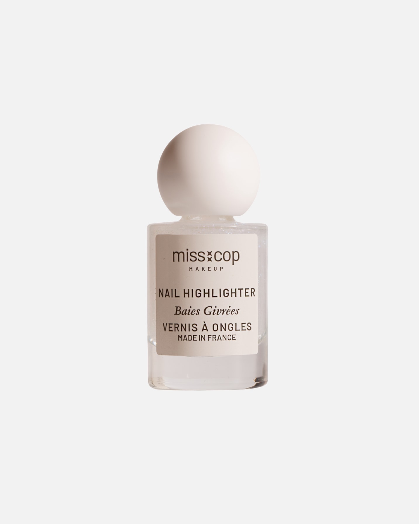 Vernis pour Unisexe Miss Cop Highlighter Nails 03 Baies givrées