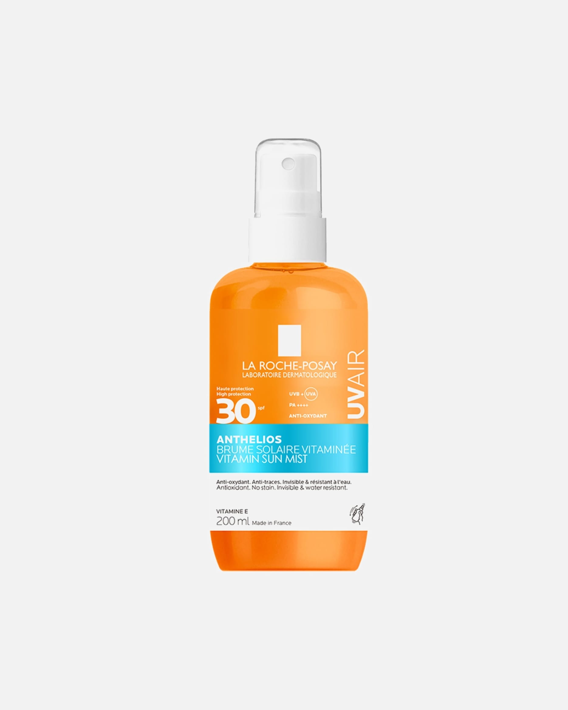 Crème solaire pour Unisexe La Roche-Posay Anthelios Brume solaire vitaminée SPF30 200 ml