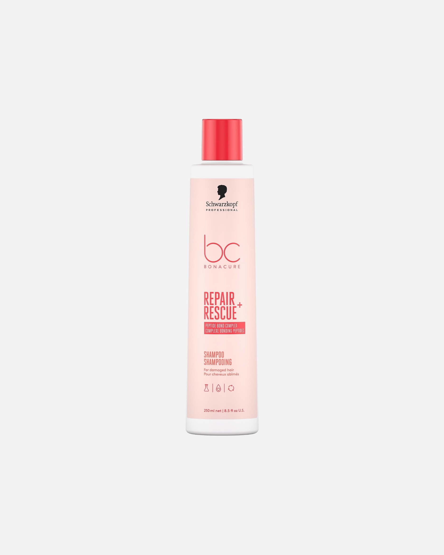 Shampooing pour Unisexe Schwarzkopf Professional BC BONACURE Repair Rescue Cheveux abimés 250 ml