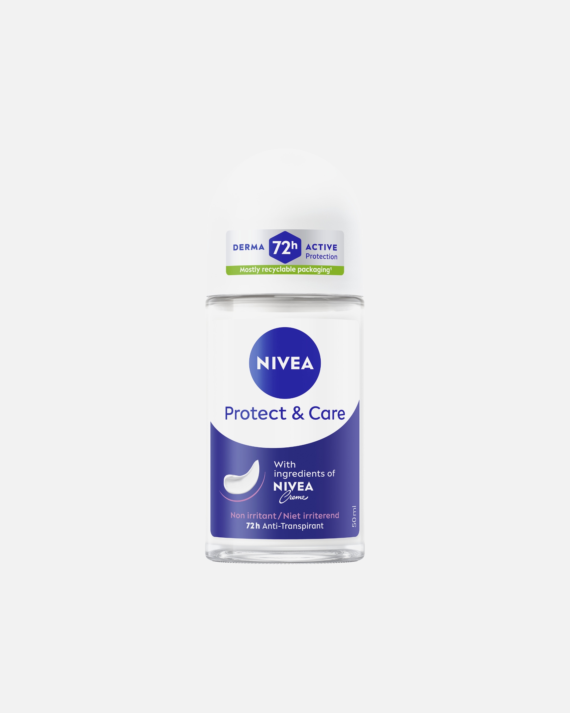 Déodorant pour Femme NIVEA Déodorant Bille Anti-transpirant 48H 0% alcool 50 ml