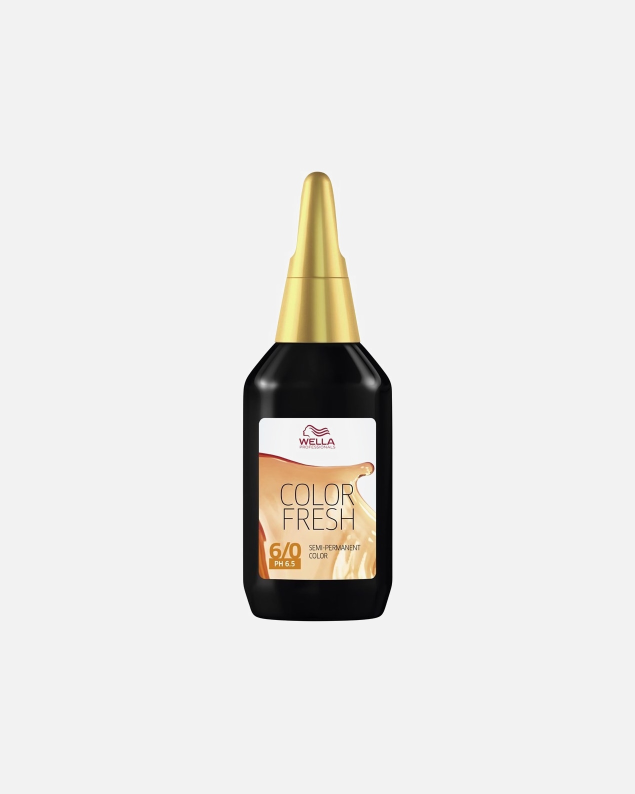 Teinture capillaire pour Unisexe Wella Professionals Color Fresh Semi-Permanent Color 6/0 Blond foncé