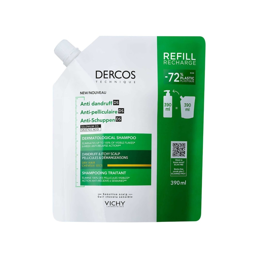 Vichy - Dercos Anti-Pelliculaire cheveux secs Shampoing 390 ml unisex