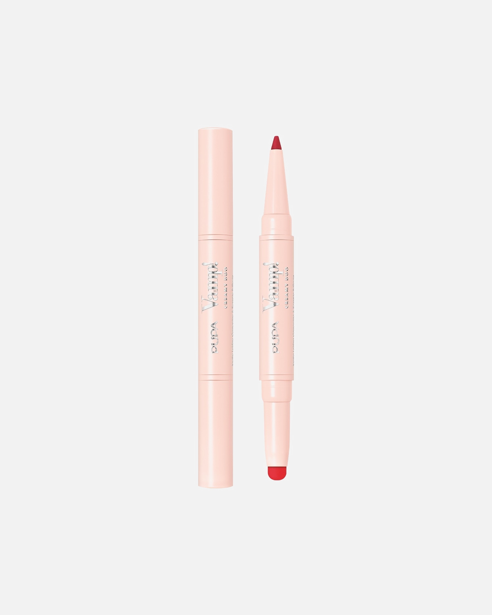 Crayon à lèvres pour Unisexe PUPA Milano VAMP! CREAMY DUO SUNNY RED
