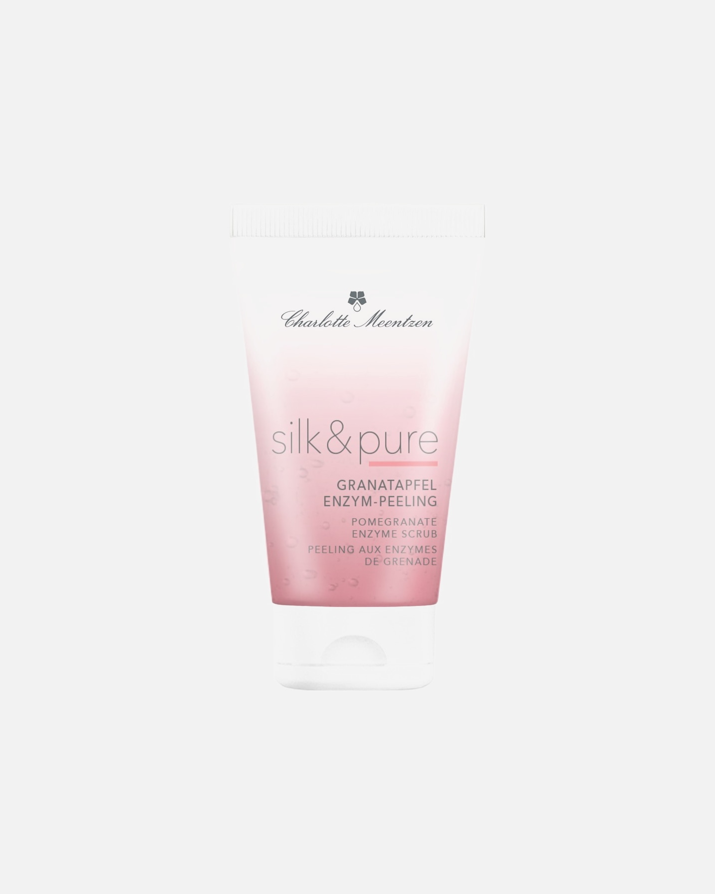 Gommage visage pour Femme Charlotte Meentzen Silk & Pure GRANATAPFEL ENZYM-PEELING 50 ml