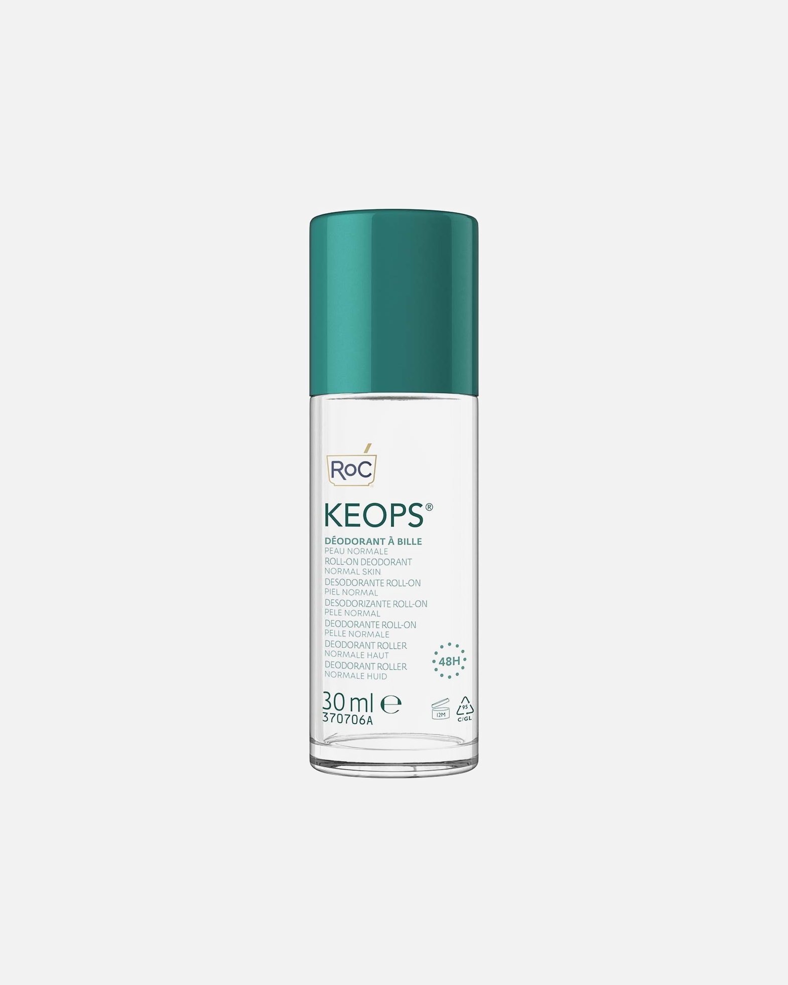 Déodorant pour Unisexe RoC Keops Roll On 48h 30 ml