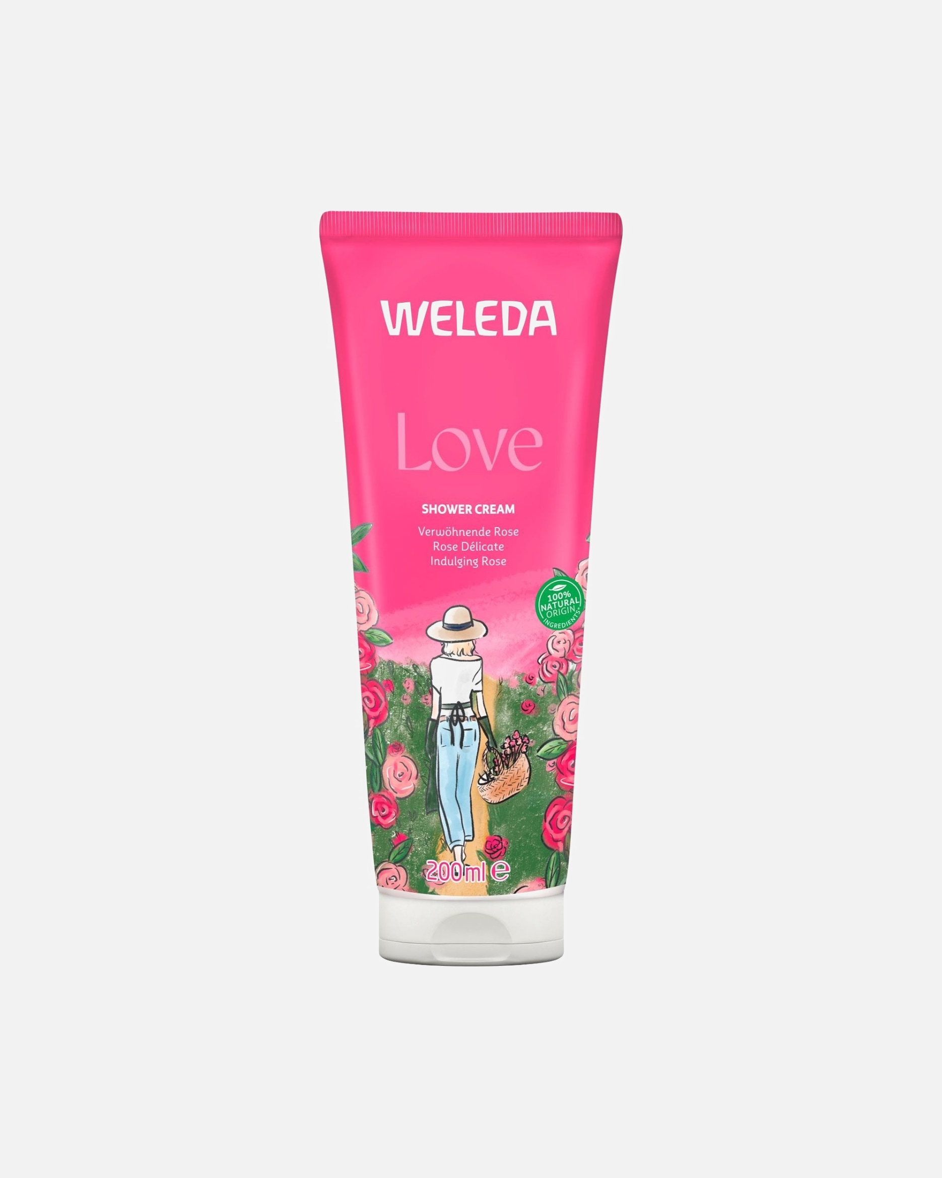 Gel douche pour Femme Weleda Aroma Shower Love - 200 ml 200 ml
