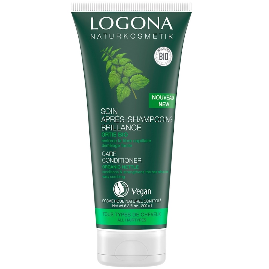 Logona - Soin après shampooing brillance ortie Shampoing 200 ml unisex