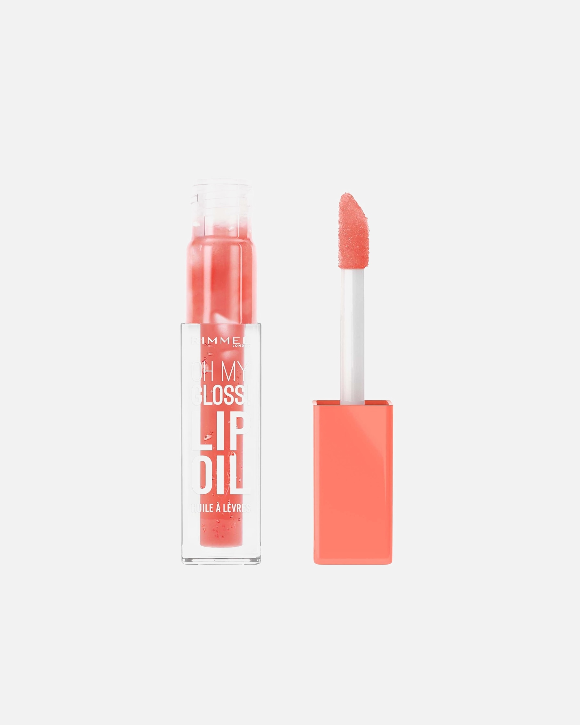 Soin pour les lèvres pour Unisexe Rimmel London Oh My Gloss 002 Peachy Coral