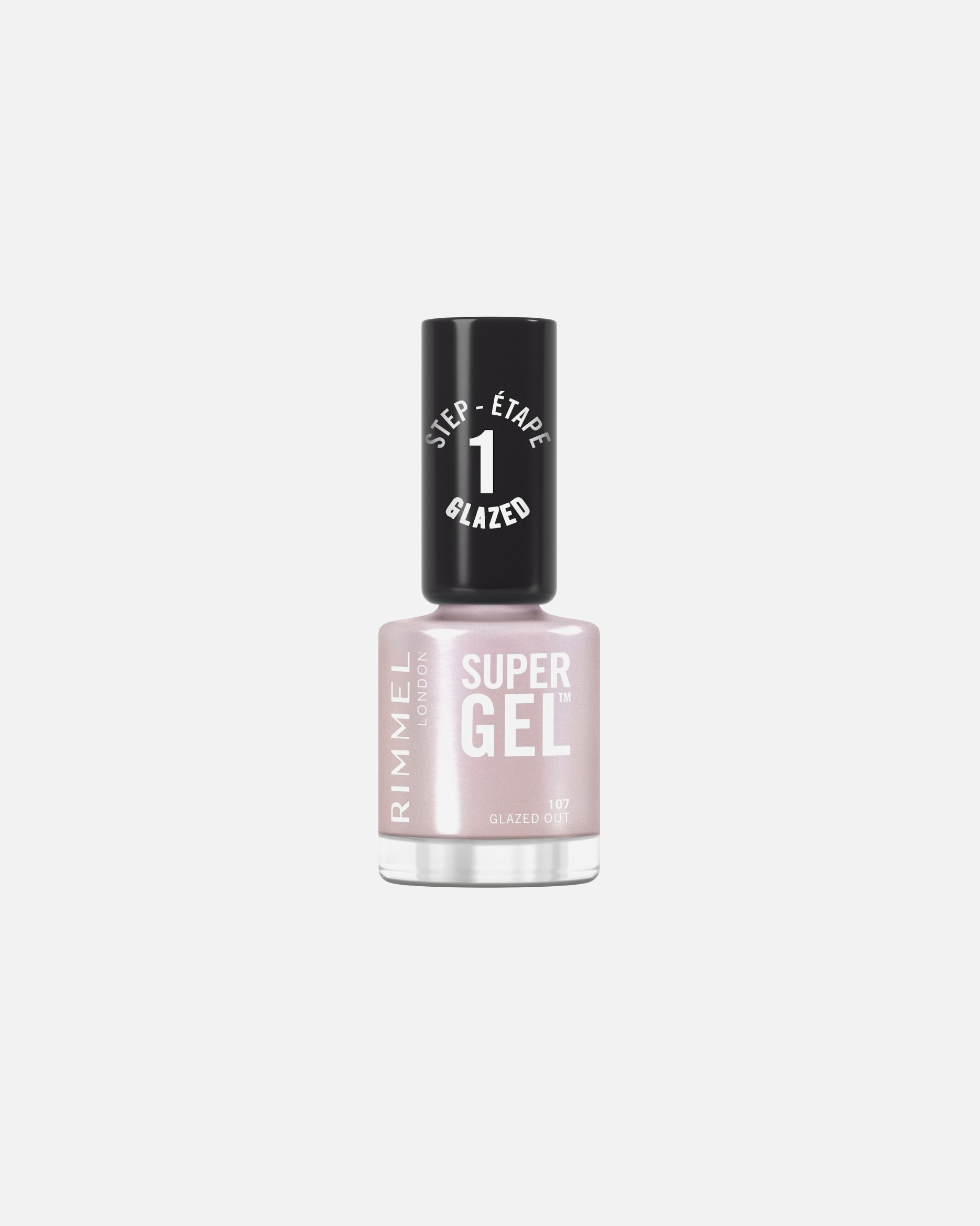 Vernis pour Femme Rimmel London SUPERGEL 107 Glazed Out