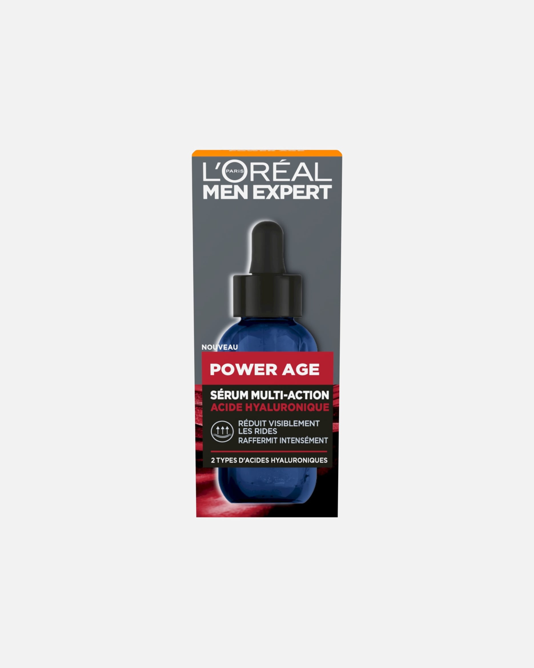 Soin anti-âge pour Homme L´Oréal Men Expert Expert Power Age Sérum Multi-Action Acide Hyaluronique - 30 ml