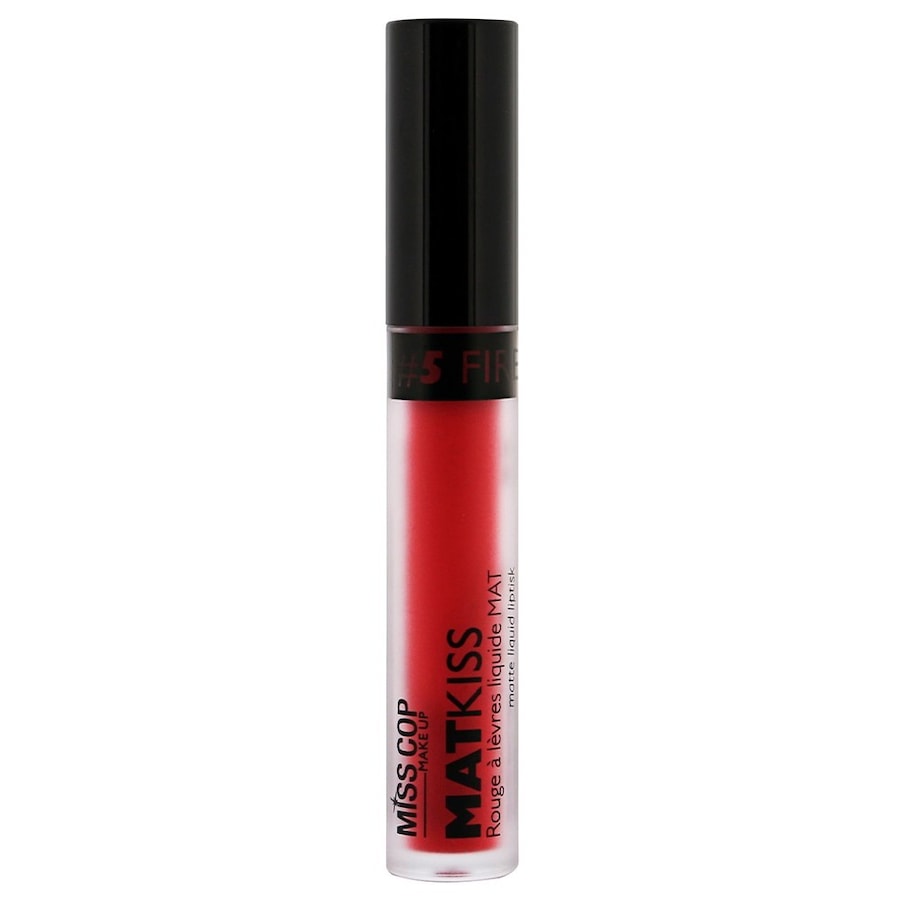 Miss Cop - Rouge à lèvre liquide Mat - Mat Kiss Rouge à lèvres 2 ml Rouge unisex