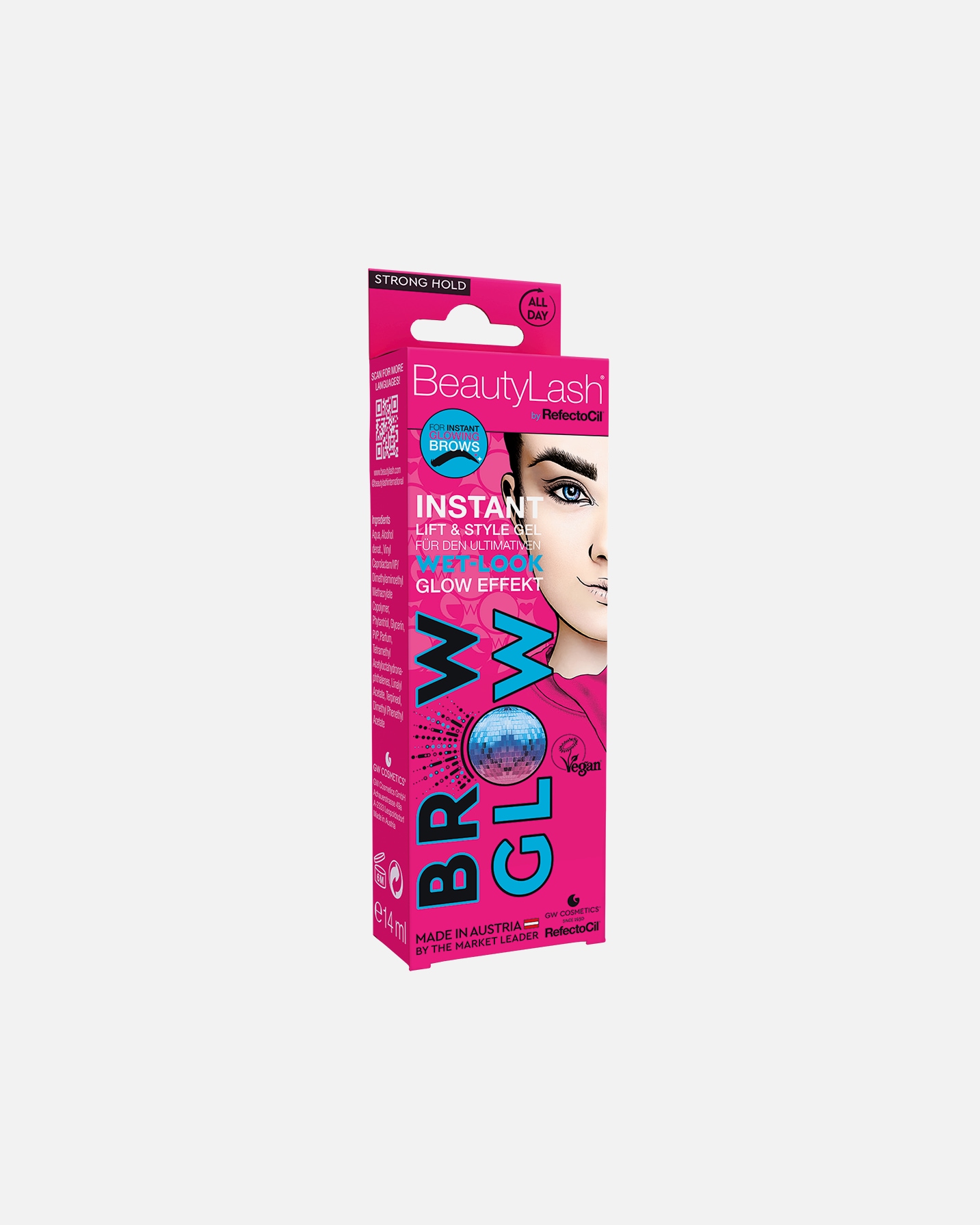 Gel pour les sourcils pour Unisexe BeautyLash Brow Glow 14 ml