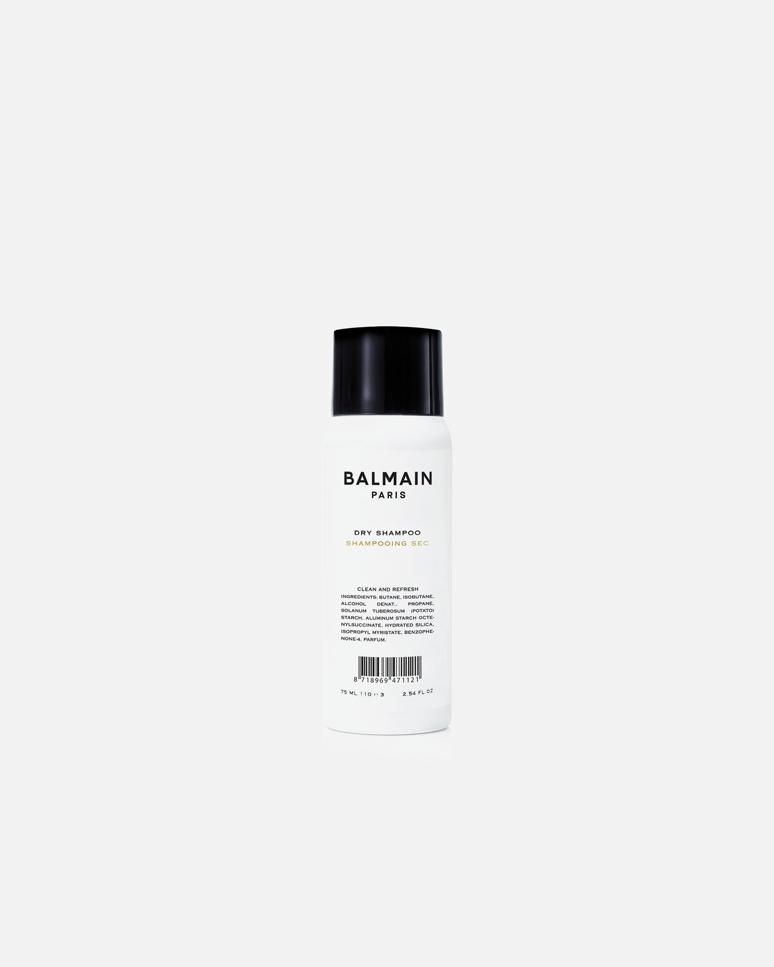 Shampooing sec pour Unisexe Balmain Hair Couture Balmain HC Travel Dry Shampoo 75ml 75 ml
