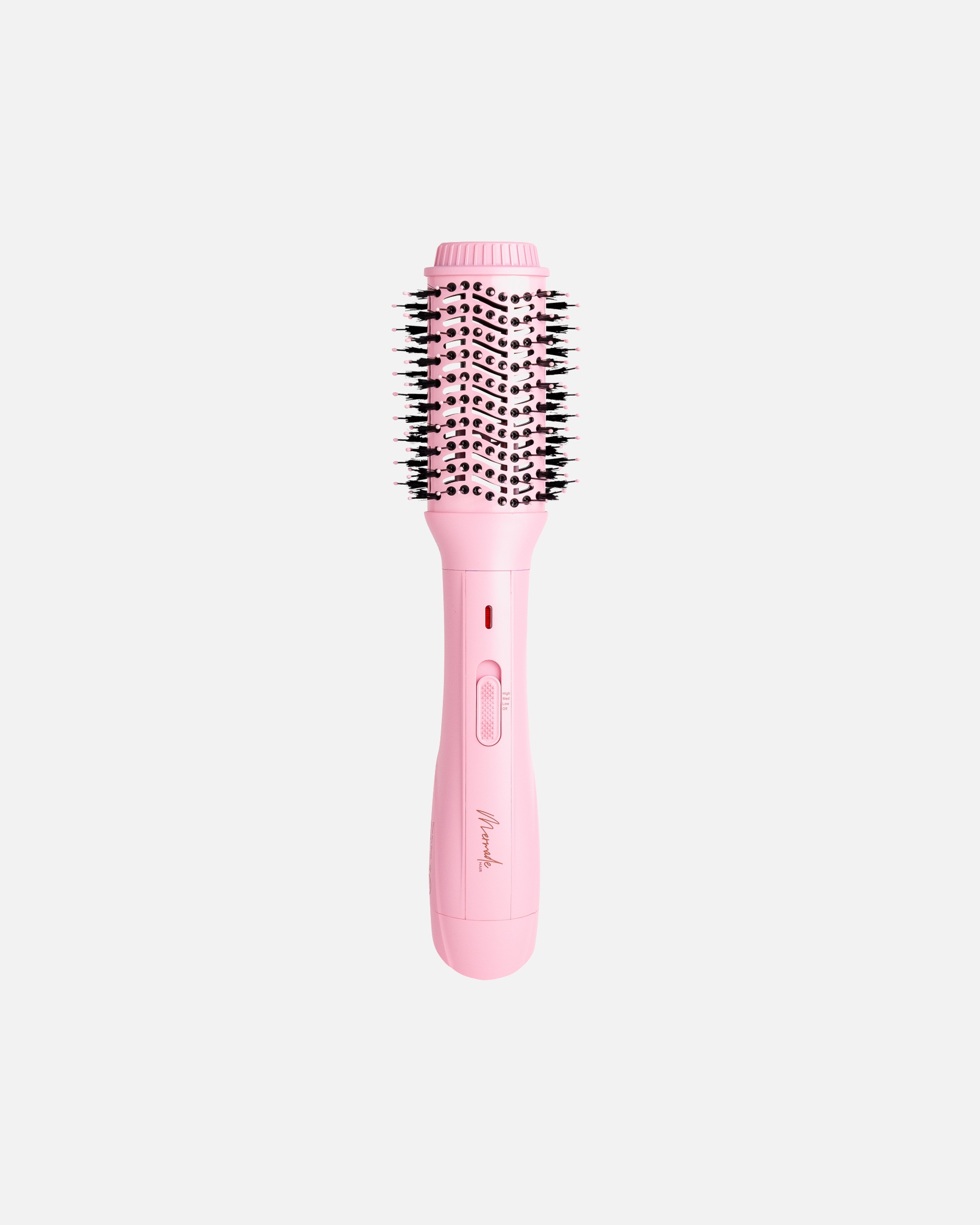 Brosse chauffante pour Unisexe Mermade Hair Brosse à cheveux - Noir Quantité: 1