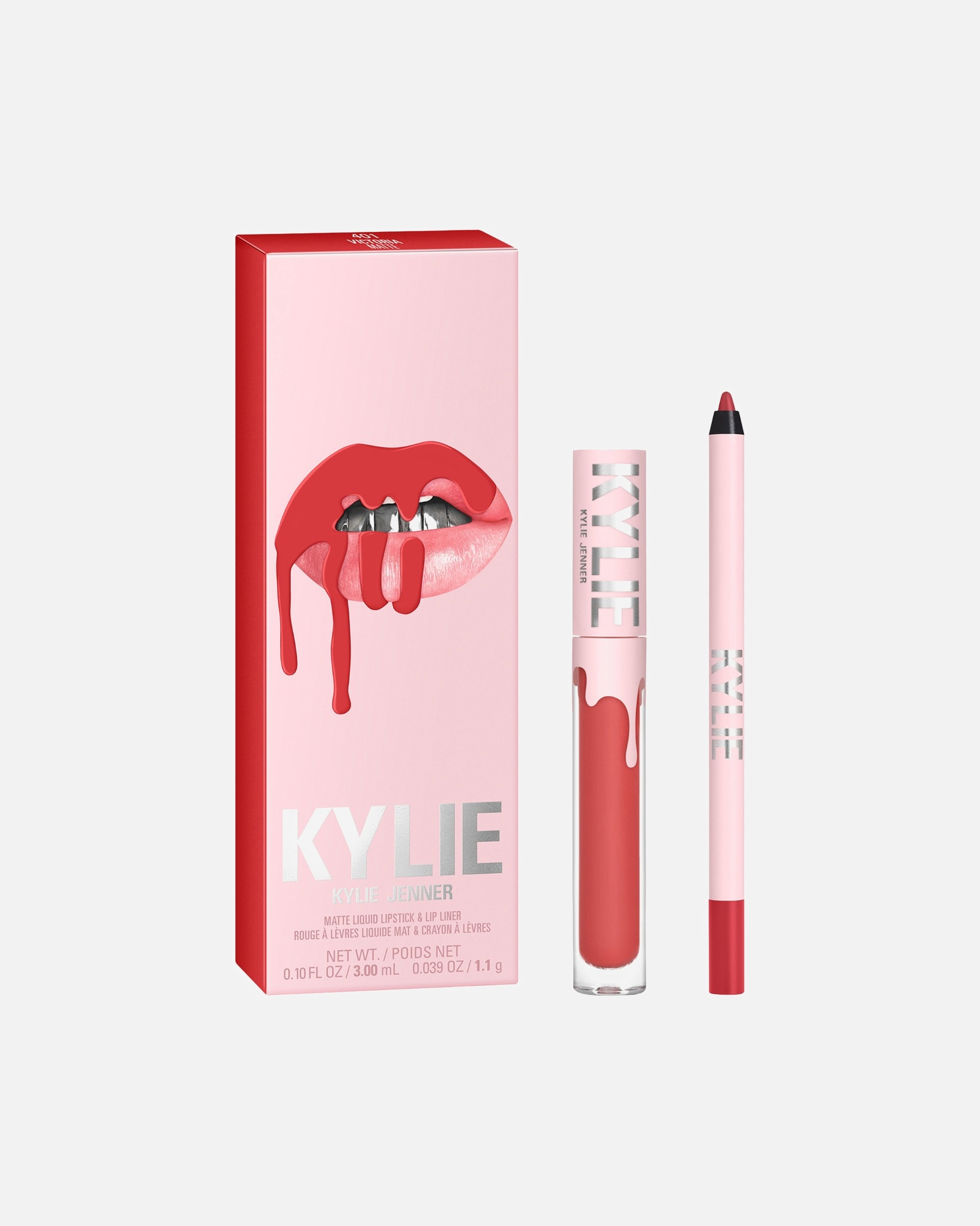 Coffret de maquillage pour les lèvres pour Unisexe KYLIE COSMETICS Matte Lip Kit 401 - VICTORIA
