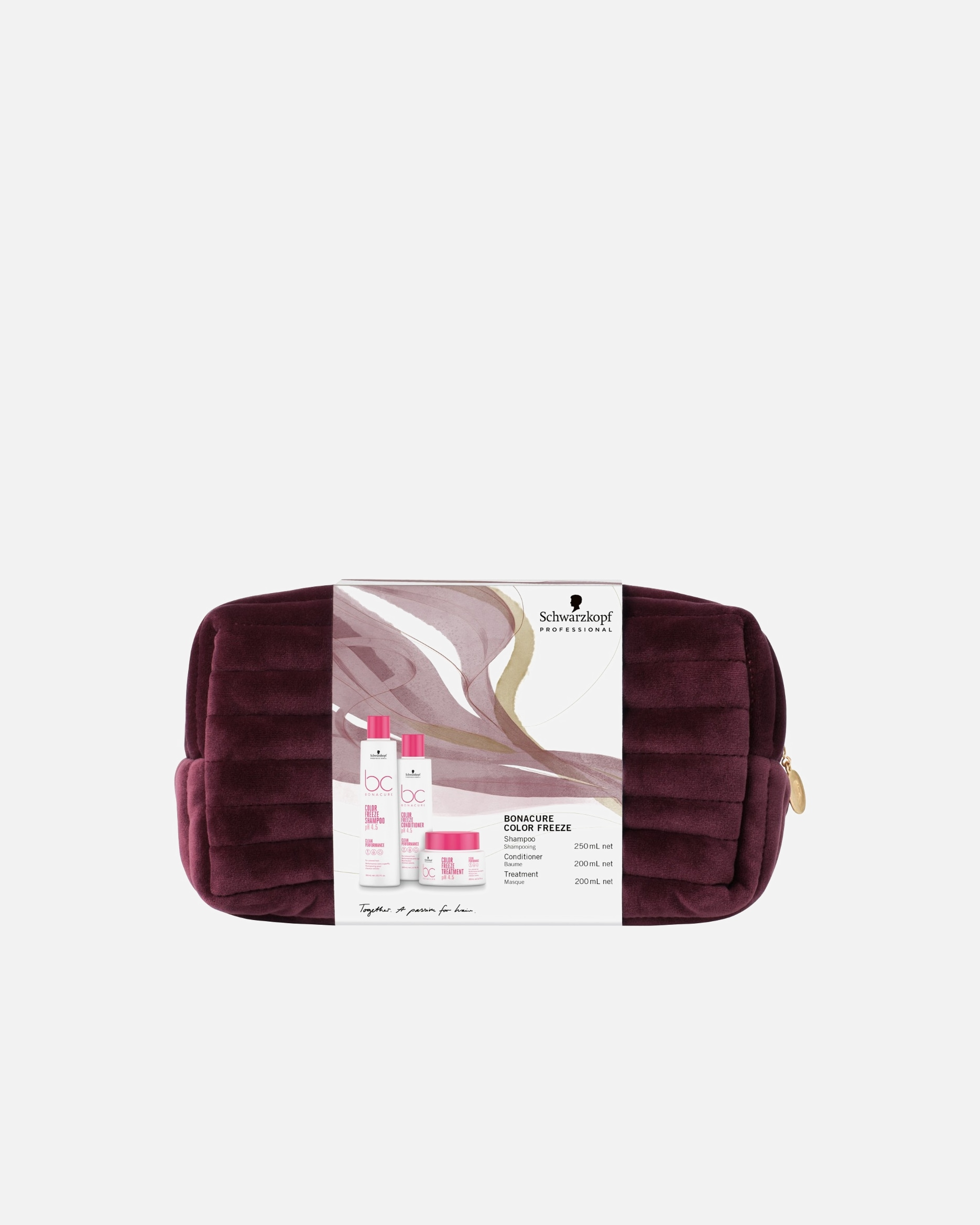 Coffret soin cheveux pour Unisexe Schwarzkopf Professional BC BONACURE Color Freeze Trousse 1 Pièce