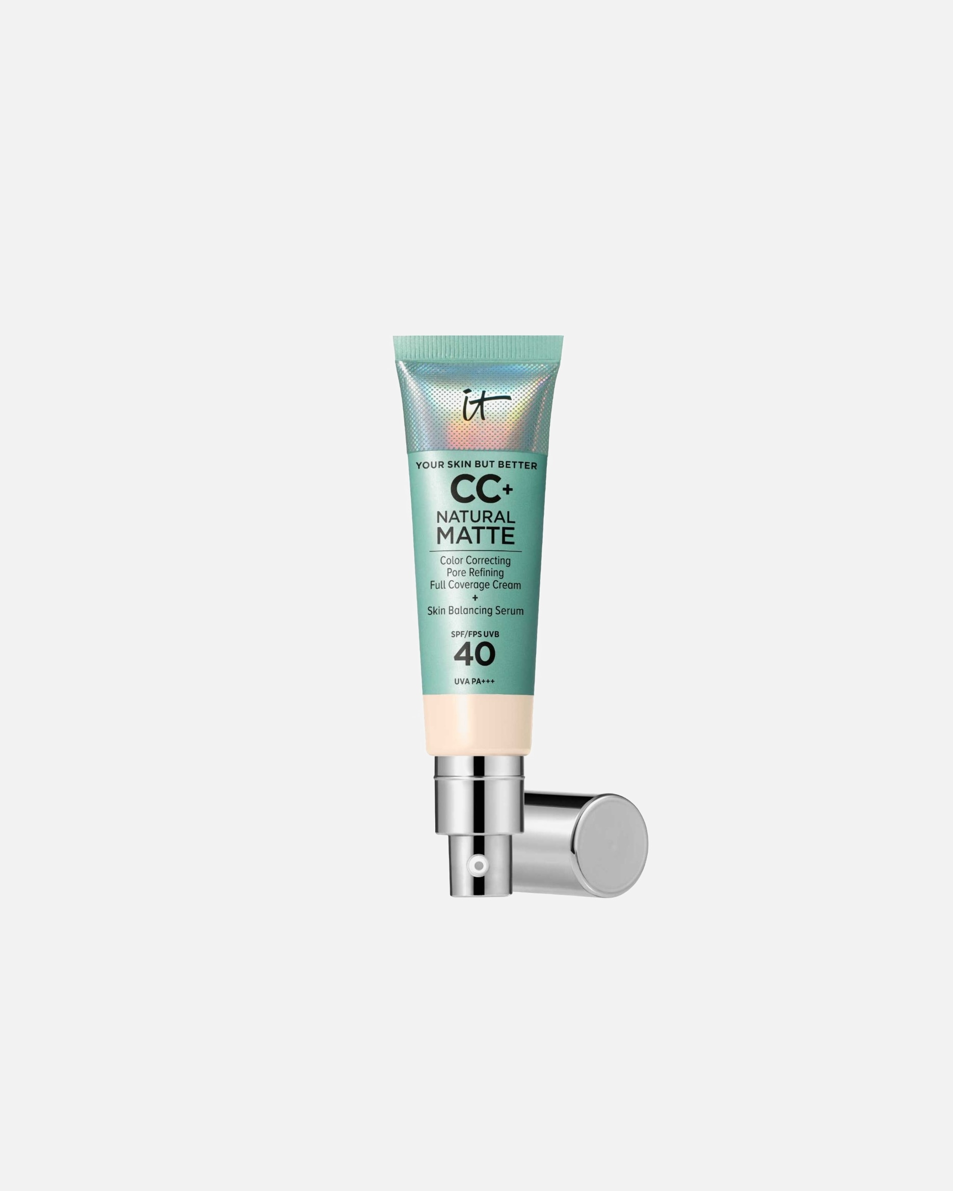 CC crème pour Unisexe IT Cosmetics Your Skin But Better CC+ Cream Natural Matte SPF 40 FAIR IVORY