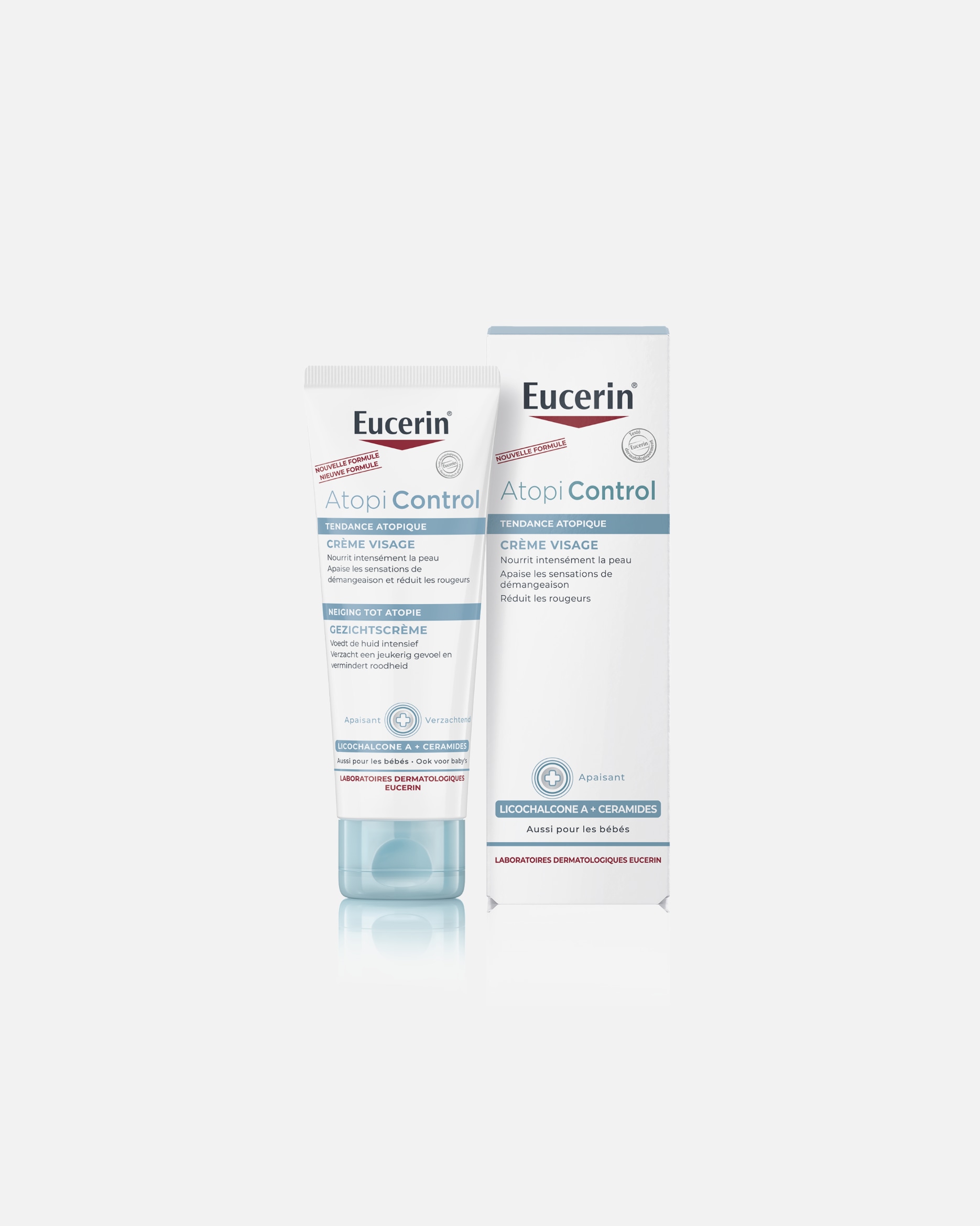 Crème visage pour Unisexe Eucerin AtopiControl 50 ml