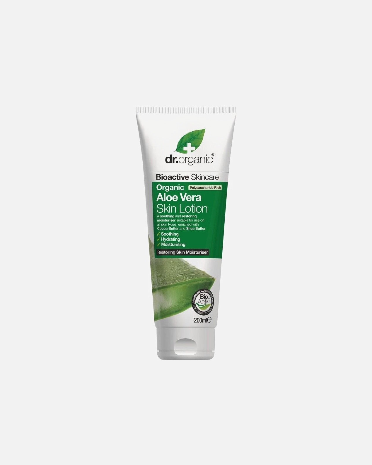Lotion pour le corps pour Unisexe Dr. Organic Aloe Vera 200 ml
