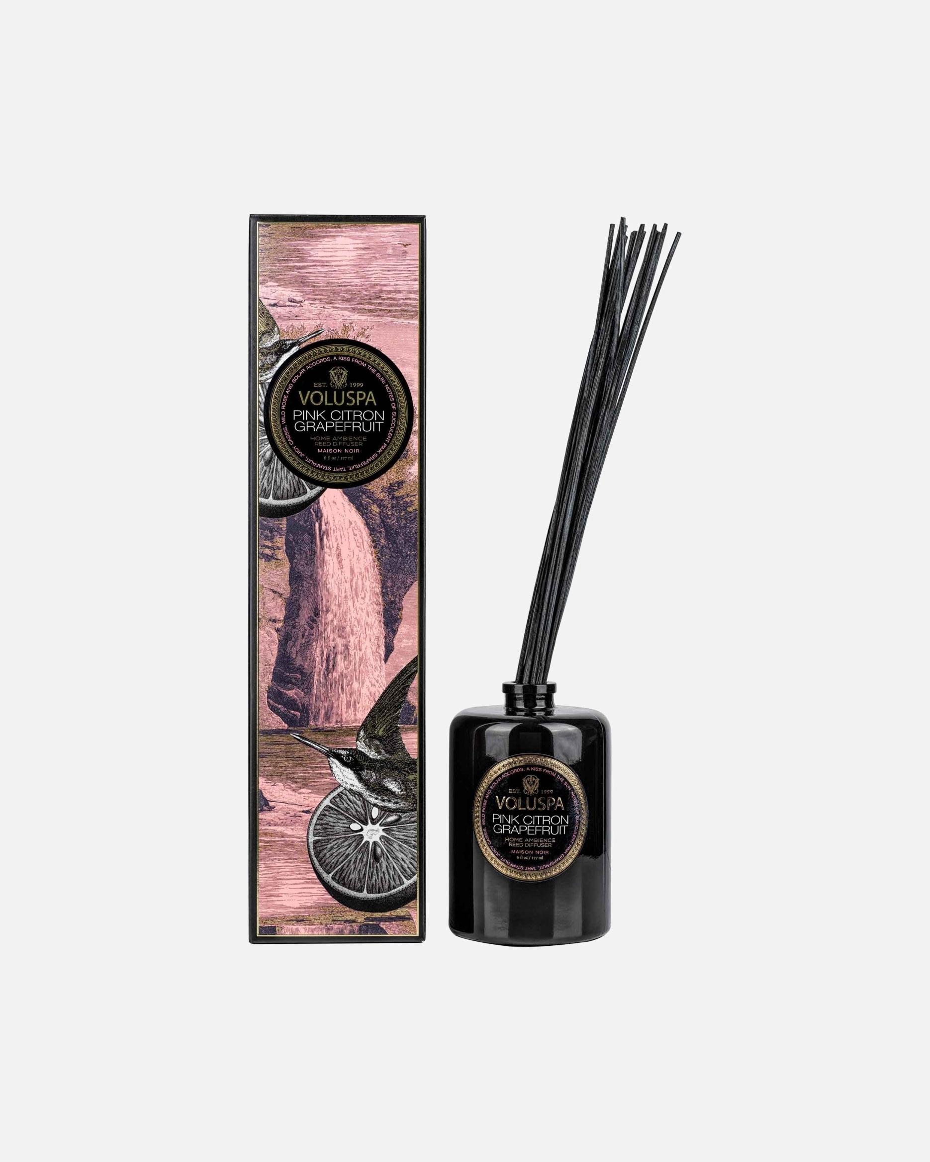 Parfum d'ambiance pour Unisexe VOLUSPA Maison Noir Reed Diffuser Pink Citron Grapefruit