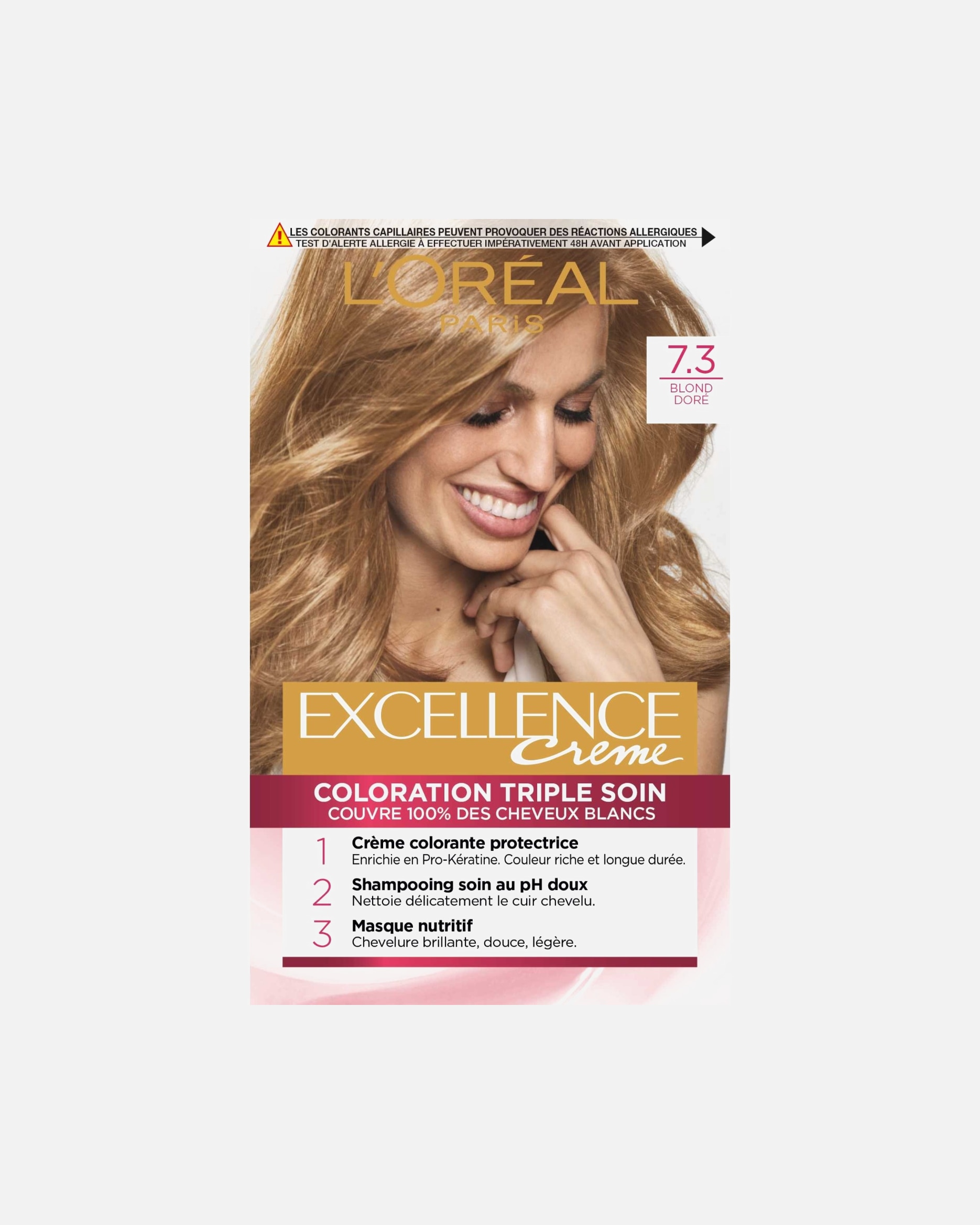 Coloration cheveux pour Femme L’Oréal Paris Excellence Crème Coloration 73 - Blond Doré