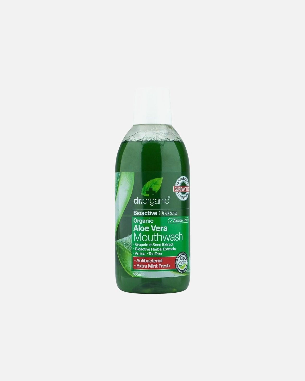 Bain de bouche à l’huile pour Unisexe Dr. Organic Aloe Vera 500 ml