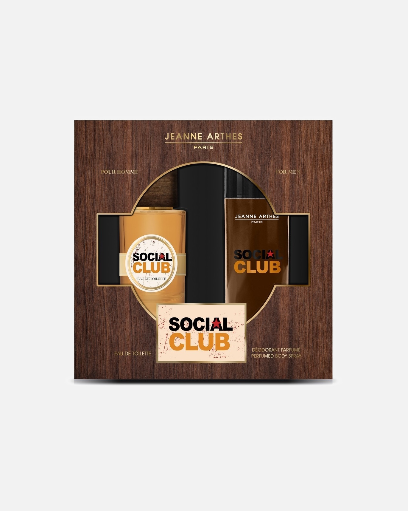 Coffret parfum pour Homme Jeanne Arthes Social Club Eau de Toilette 1 Pièce