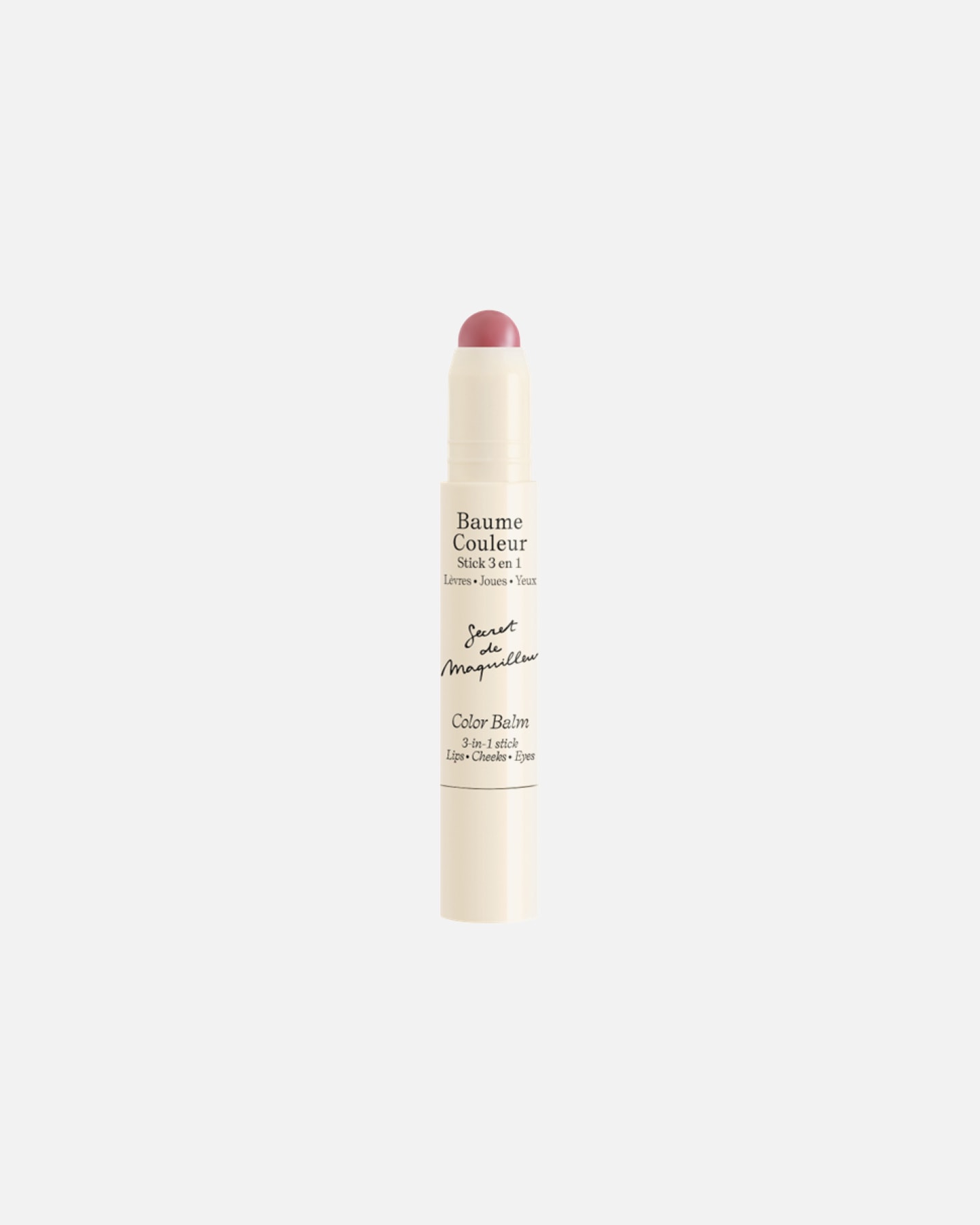 Baume à lèvres pour Unisexe Embryolisse Baume Couleur Stick 3 en 1 Rose Nude