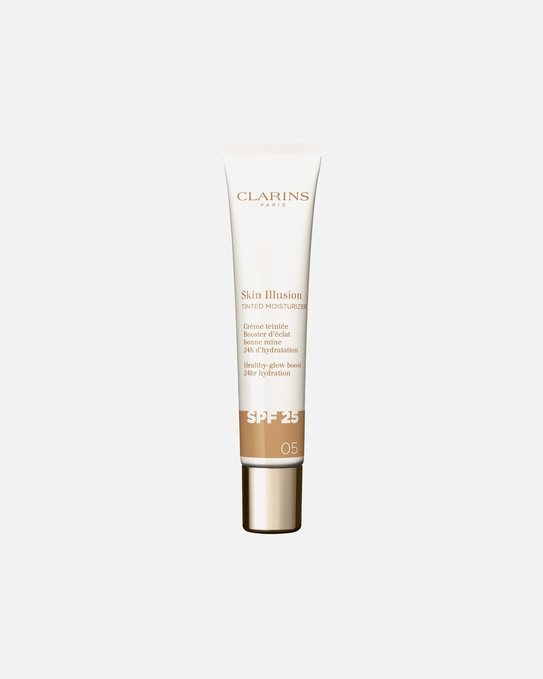 BB crème pour Unisexe Clarins Skin Illusion TINTED MOISTURIZER SPF25 – CREME TEINTEE BOOSTER D’ECLAT 05 - 40ml