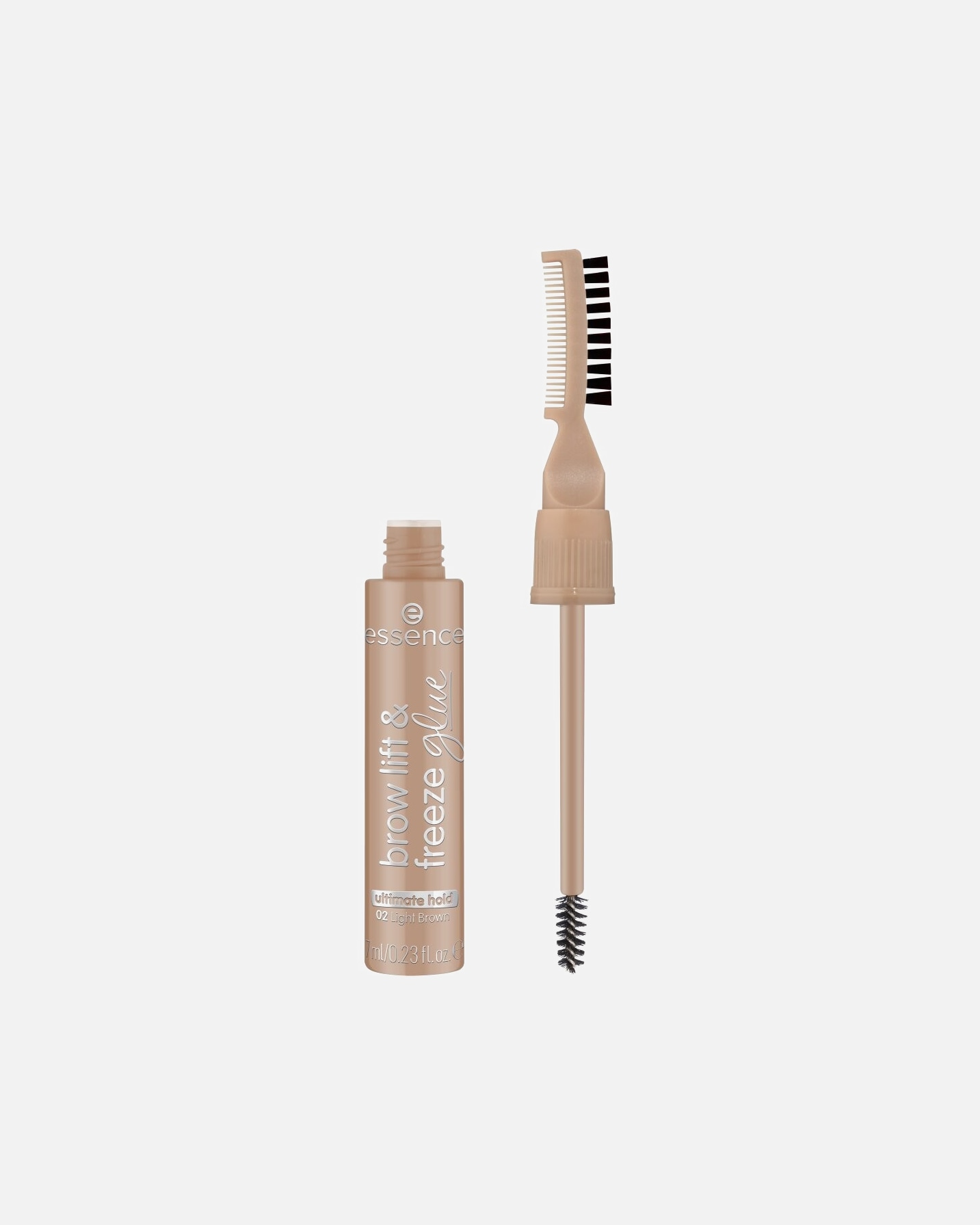 Gel pour les sourcils pour Unisexe Essence brow lift & freeze glue 2 Light Brown