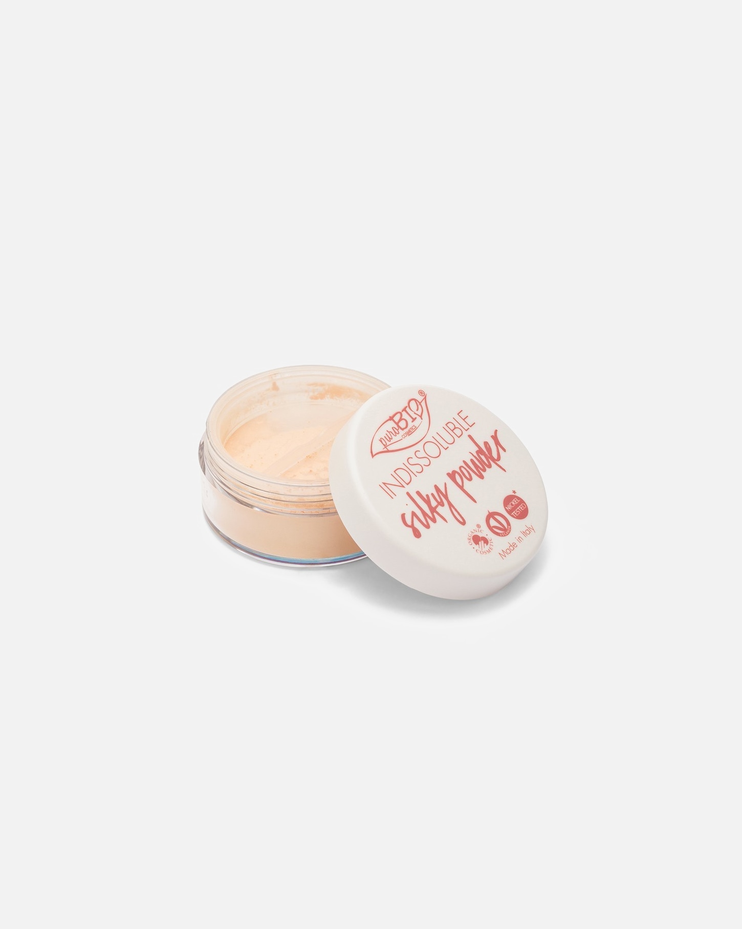 Poudre pour Unisexe Purobio Indissoluble Silky Powder 02 - Pêche
