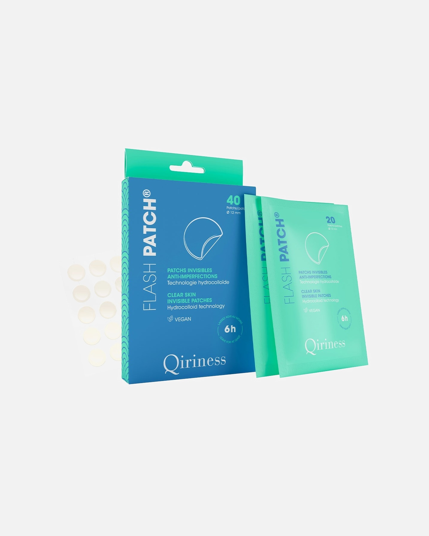 Soin anti-acné pour Unisexe Qiriness Flash Patch® 40 patchs