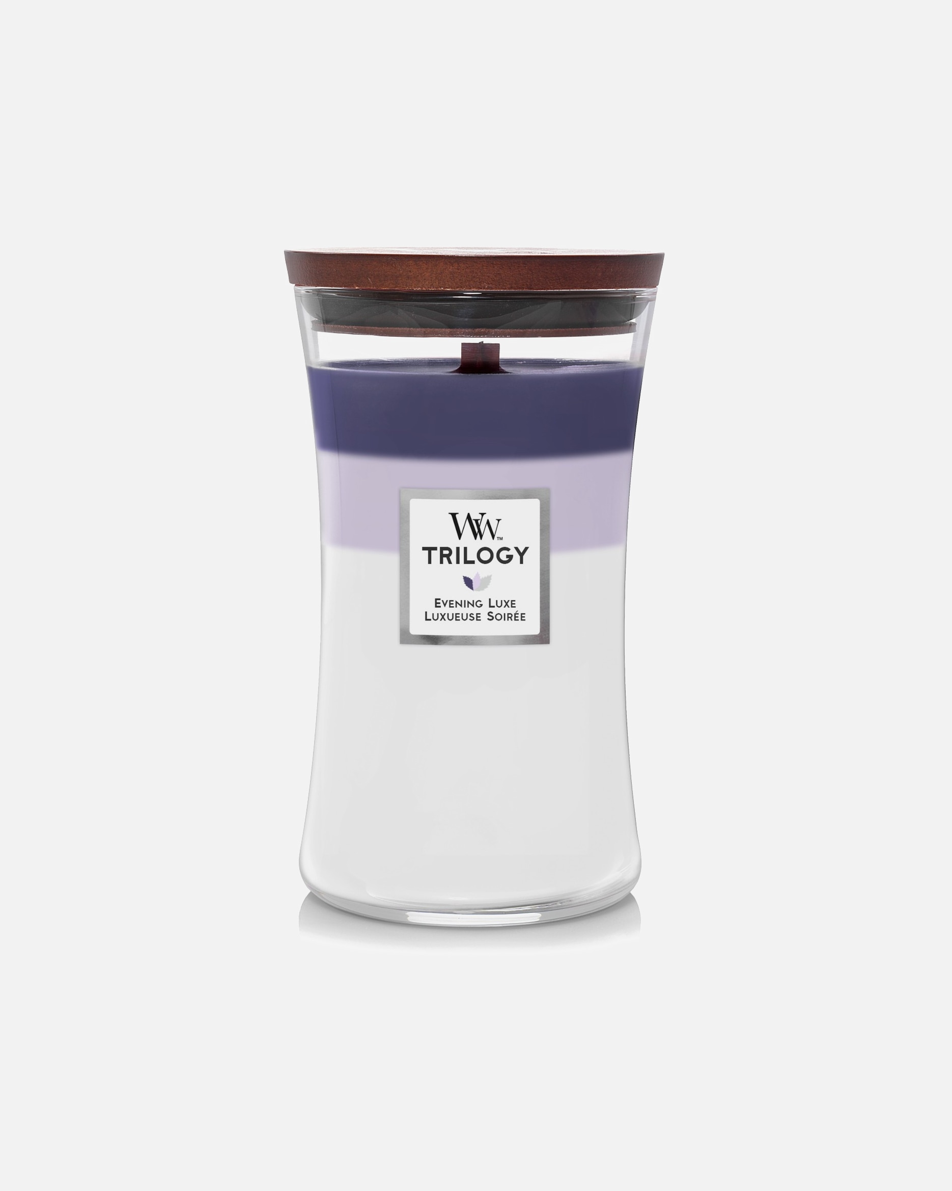 Bougie pour Unisexe WoodWick Trilogy Large Hourglass Soirée Luxe 609 g