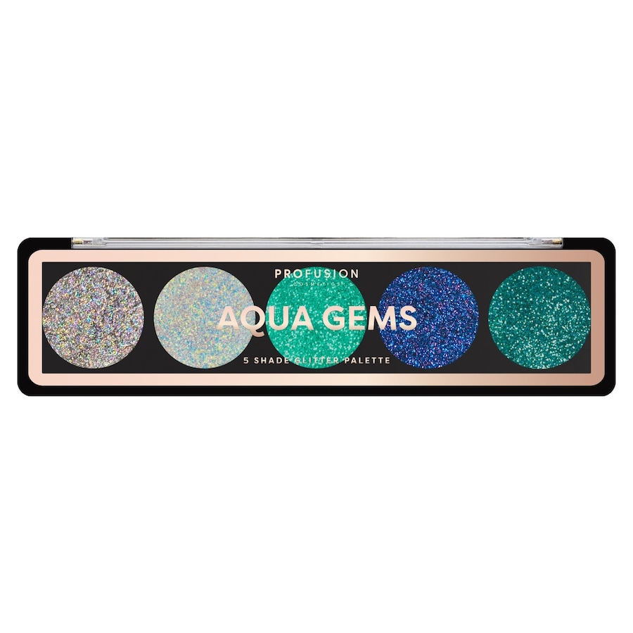 Profusion - Palette Yeux Glitter Aqua Gems Fard à paupières 40 g Noir female