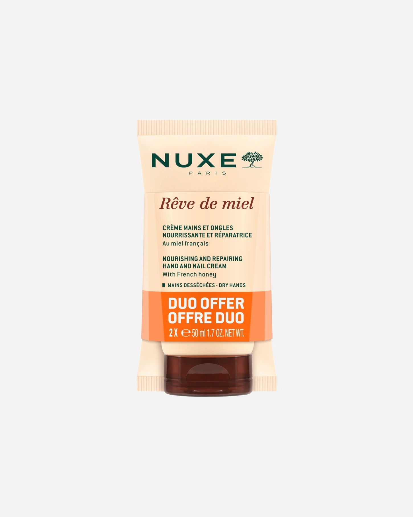 Coffret soin corps pour Femme NUXE Reve De Miel® Duo Crème mains et ongles nourrissante et réparatrice 1 unité