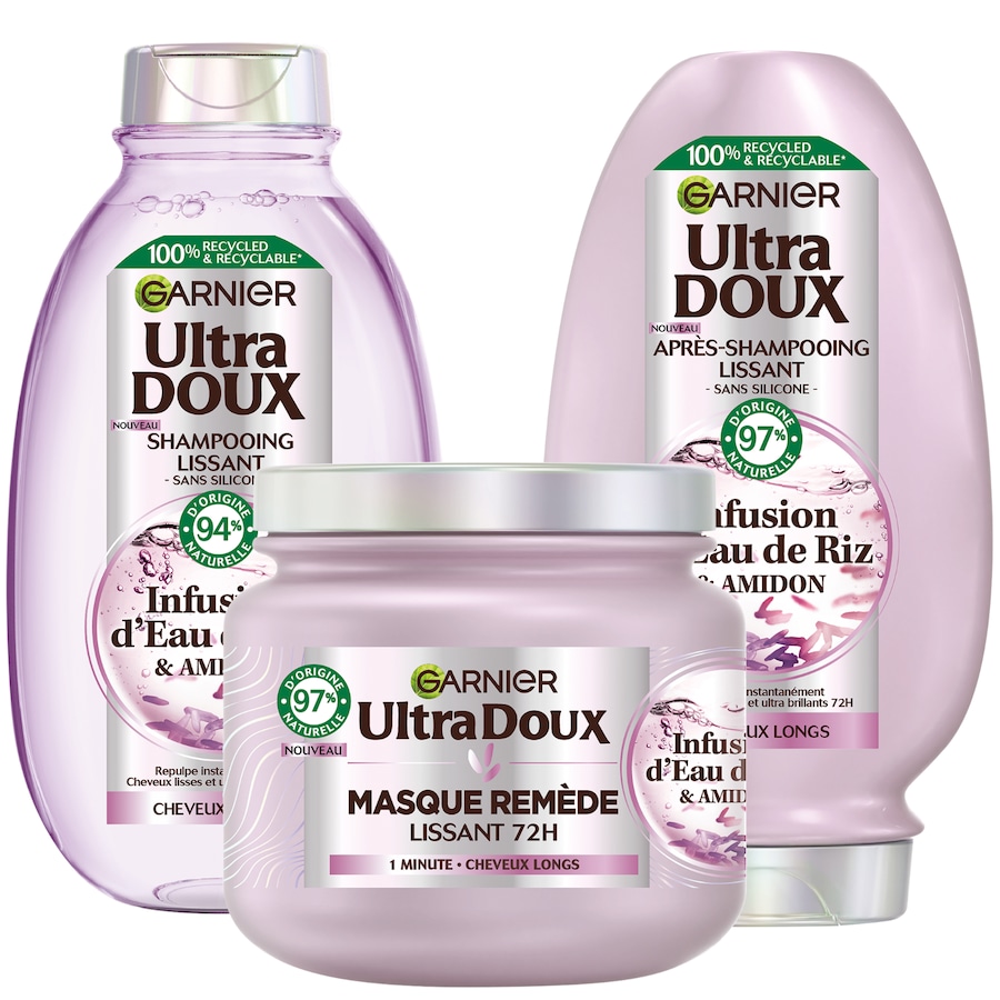 Garnier - Ultra Doux Routine lissante pour cheveux longs Coffrets soin cheveux 1 pieces unisex