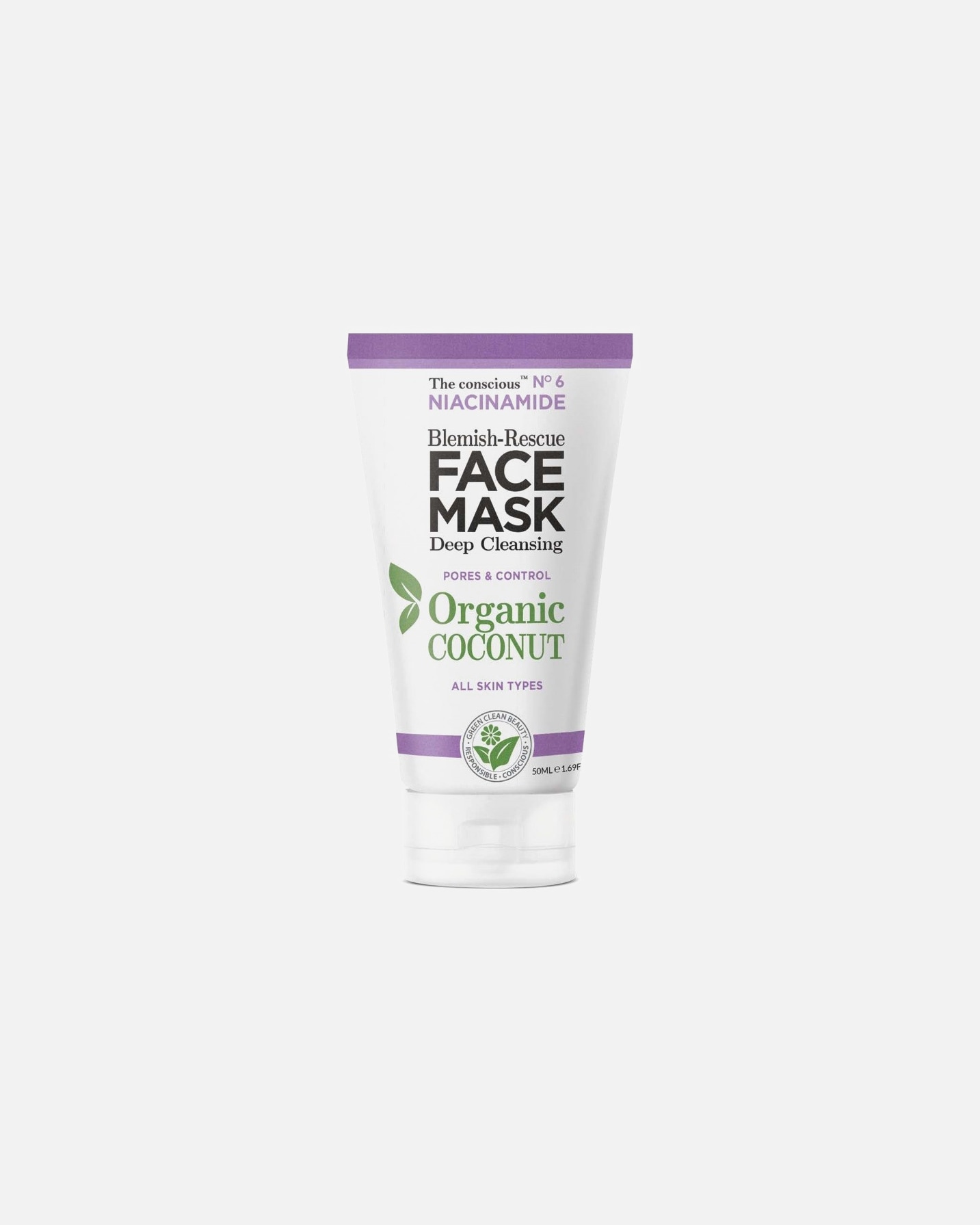 Masque purifiant pour Unisexe The conscious™ Niacinamide Blemish-Rescue Face Mask 50 ml