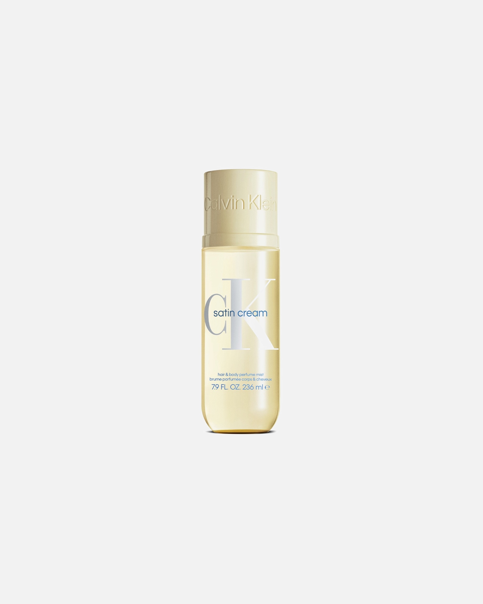 Spray pour le corps pour Unisexe CALVIN KLEIN Brumes parfumées corps et cheveux Satin Cream 236 ml