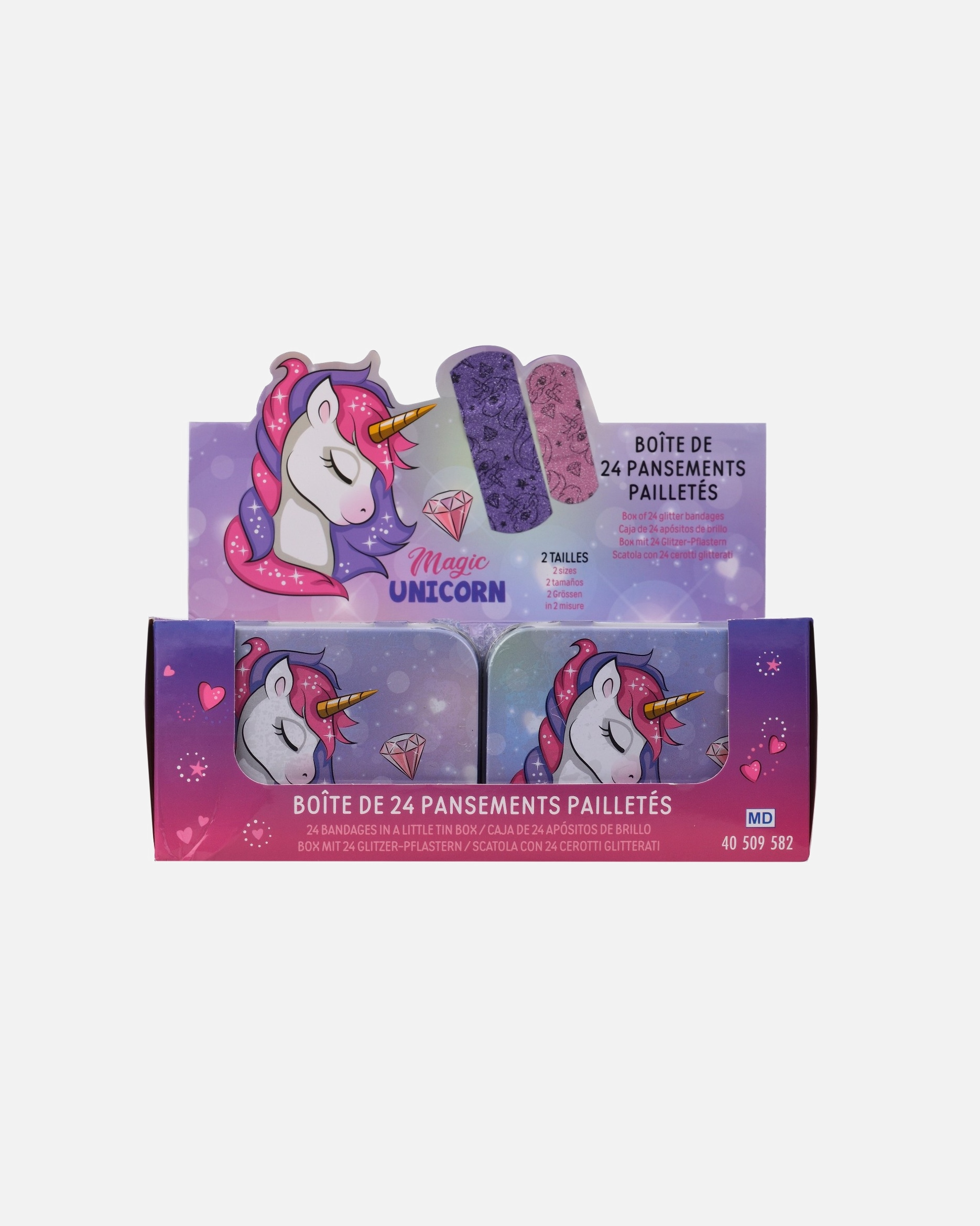 Pansement pour Unisexe Take Care Licorne 1 Pièce