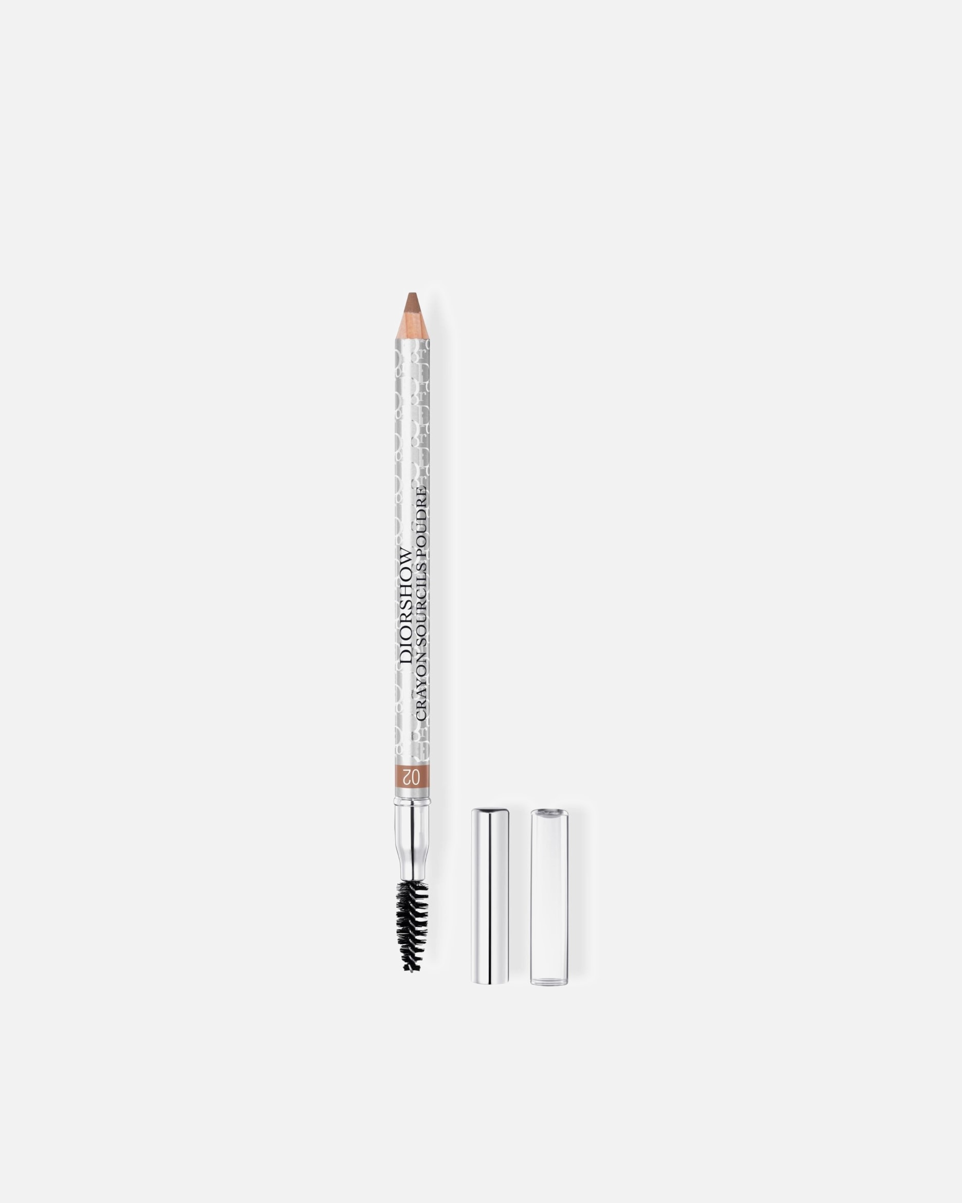 Crayon à sourcils pour Unisexe DIOR Diorshow waterproof - Mine poudre - Brosse & taille-crayon 02 - Chesnut