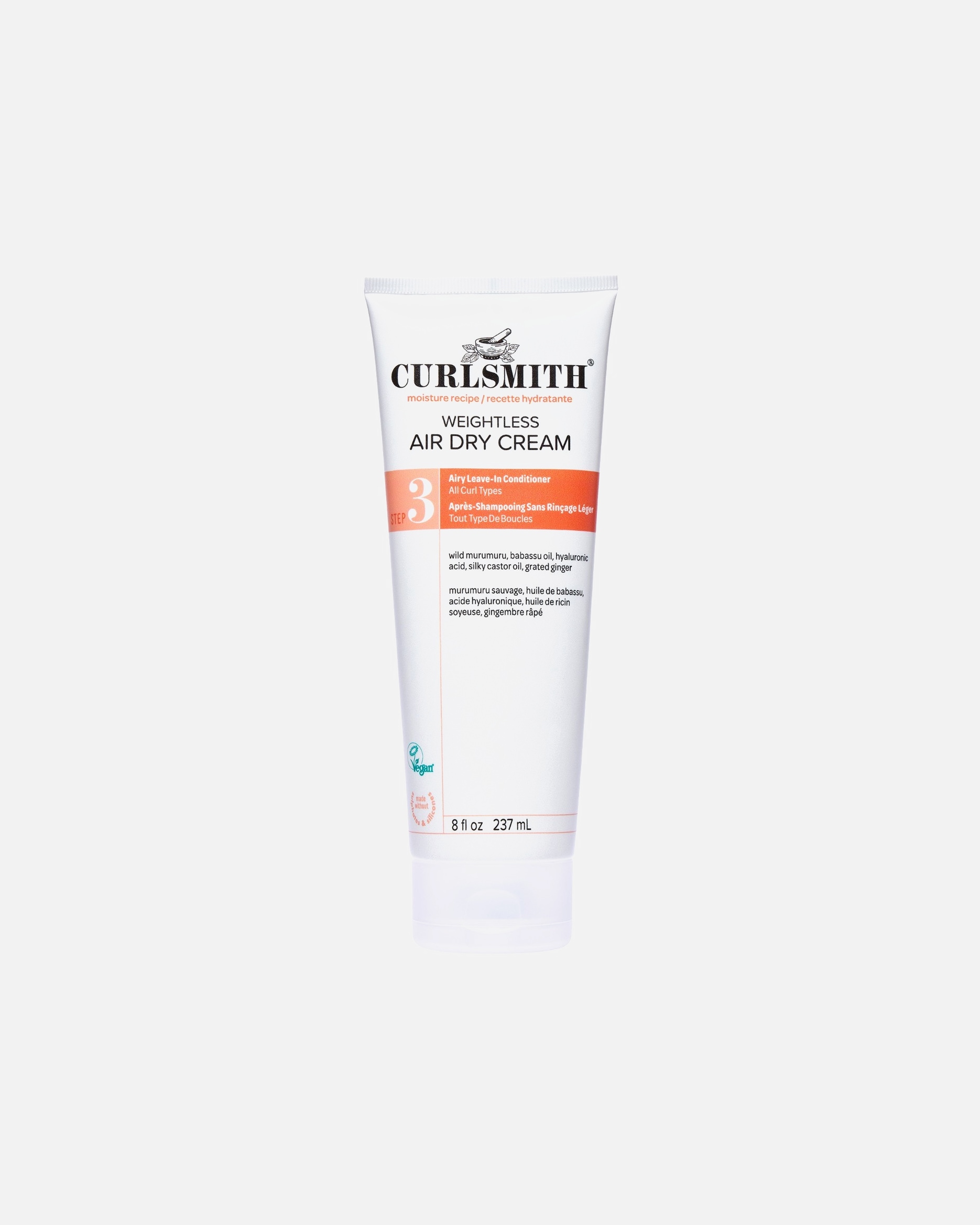 Crème cheveux pour Unisexe Curlsmith Weightless Air Dry Cream 237 ml