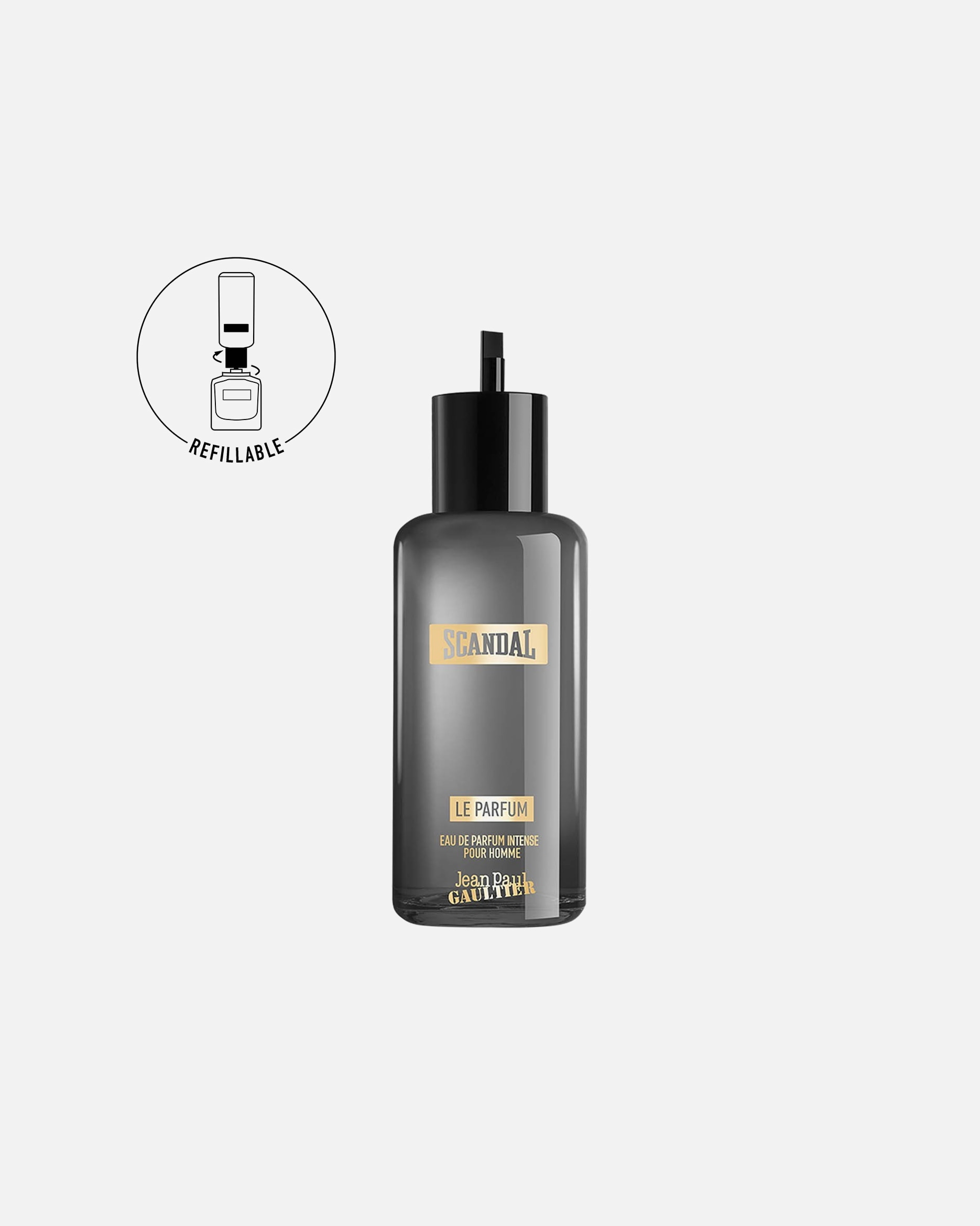 Eau de parfum pour Homme Jean Paul Gaultier Scandal Pour Homme Le Parfum 200 ml - Recharge