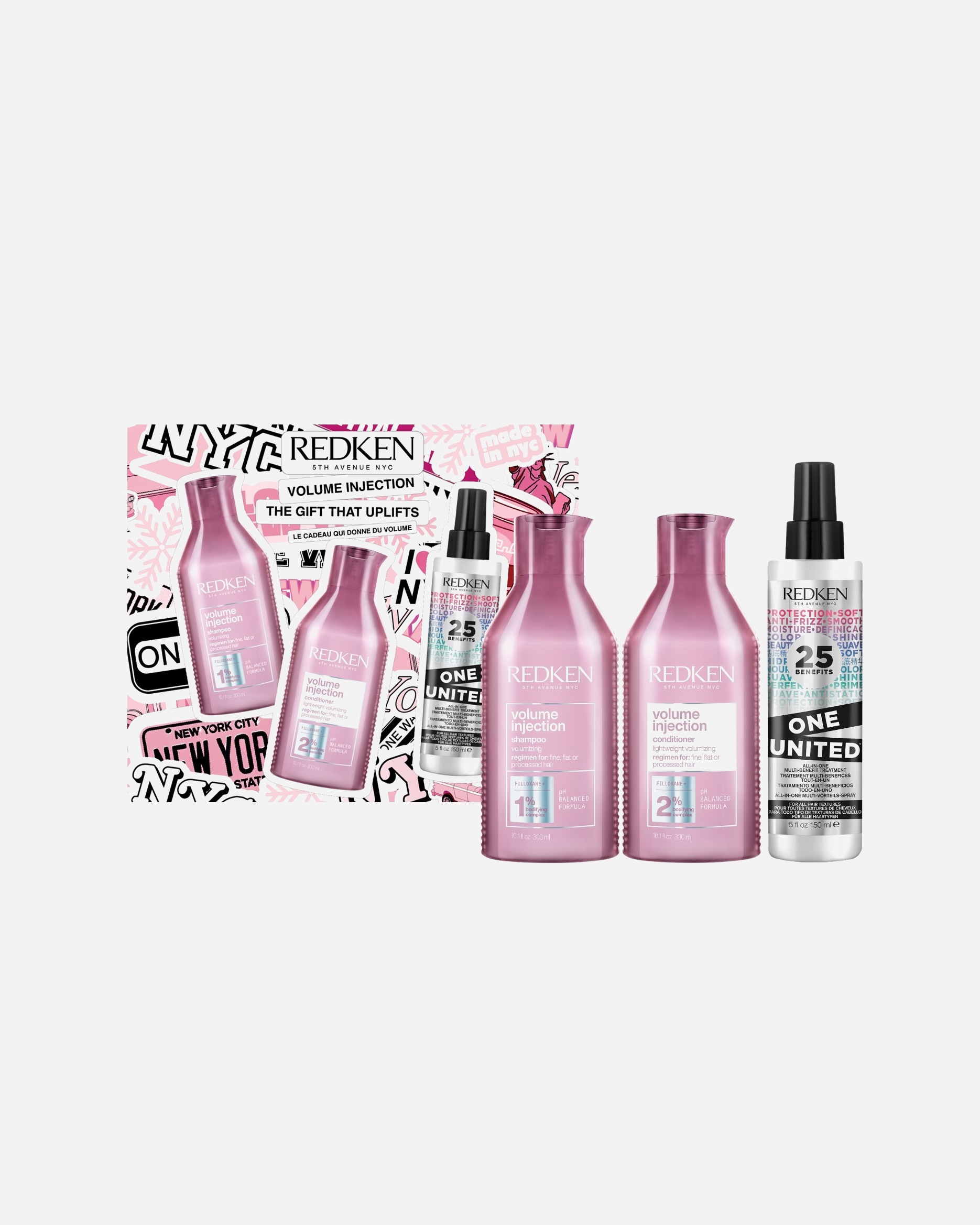 Coffret soin cheveux pour Femme Injection X-Mas Set 2025 1 unité