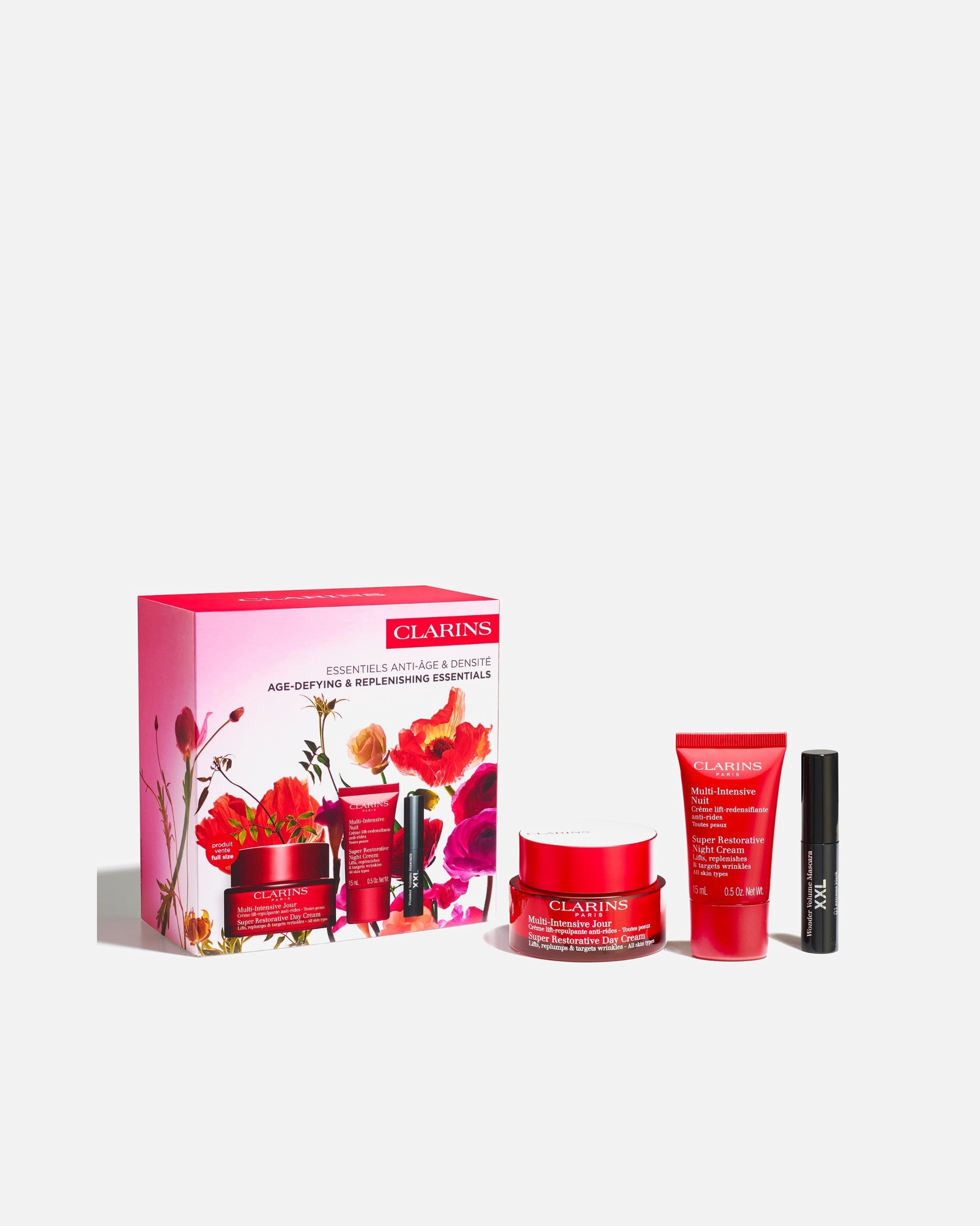 Coffret contour des yeux pour Unisexe Clarins Multi-Intensive Programme Essentiels Anti-âge & Densité 1 unité