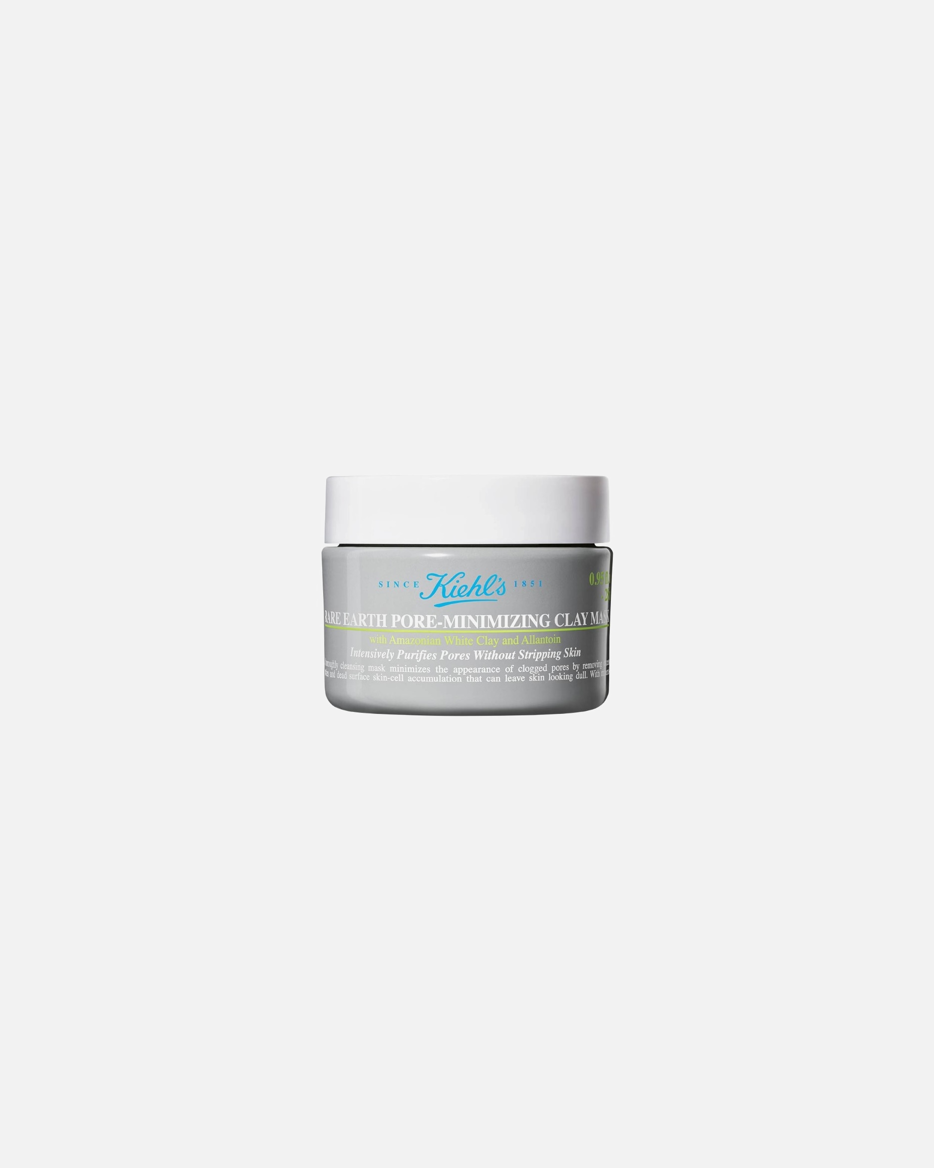 Masque à la boue pour Femme Kiehl’s Rare Earth Purifiant et désincrustant à l’Argile Blanche 28 ml