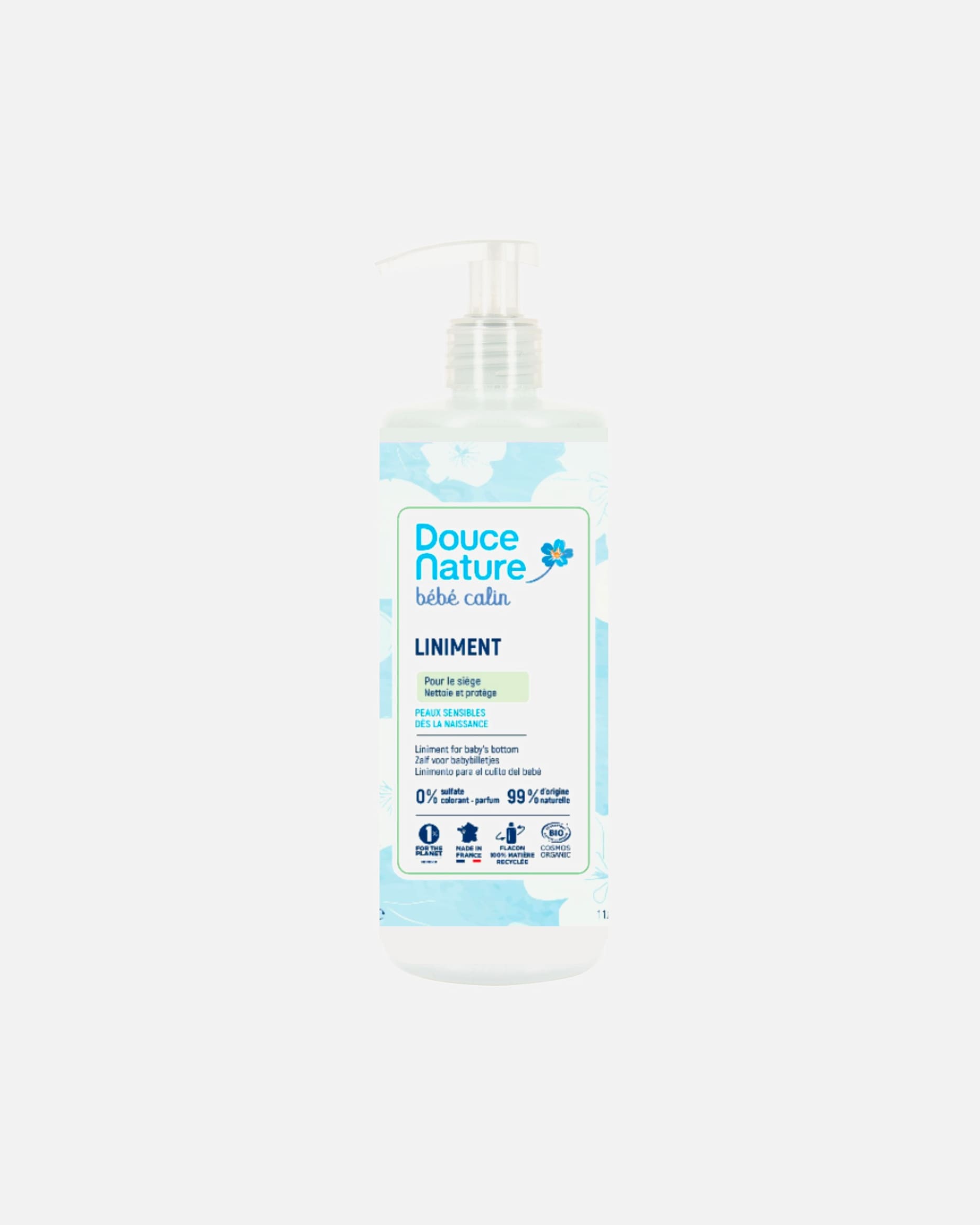 Gel douche bébé pour Unisexe Douce Nature Liniment pour le siège Bébé 350 ml