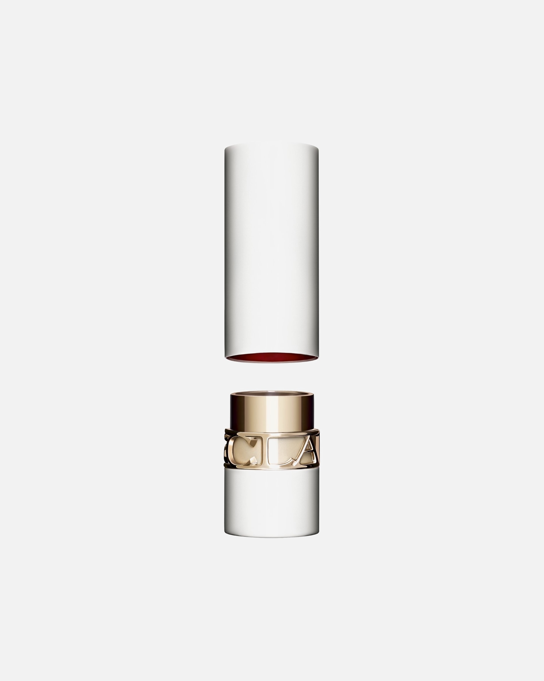 Rouge à lèvres pour Unisexe Clarins Joli Rouge Ecrin Rouge Ecrin Blanc