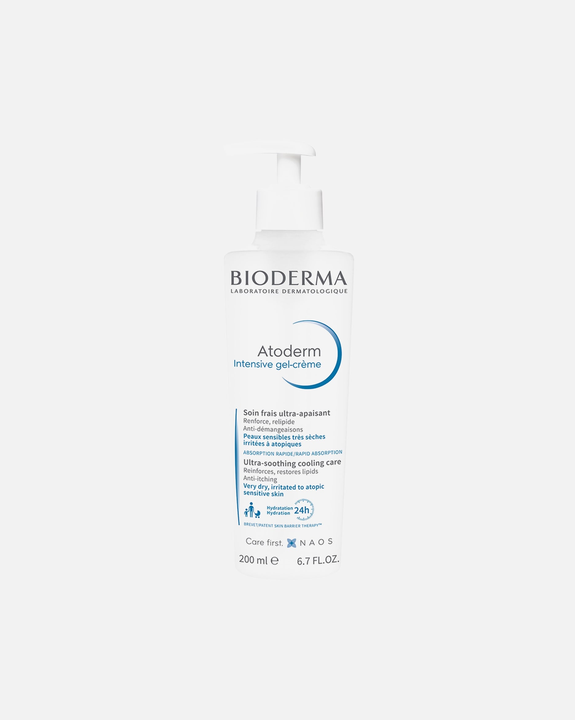 Crème visage pour Unisexe Bioderma ATODERM Intensive Gel-Crème 200 ml